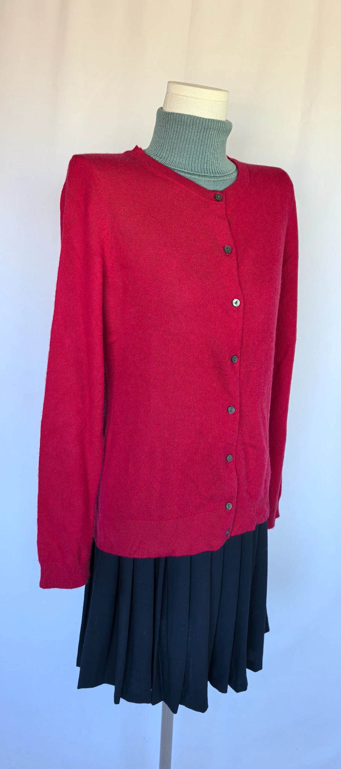 Cardigan din casmir -Lands'end