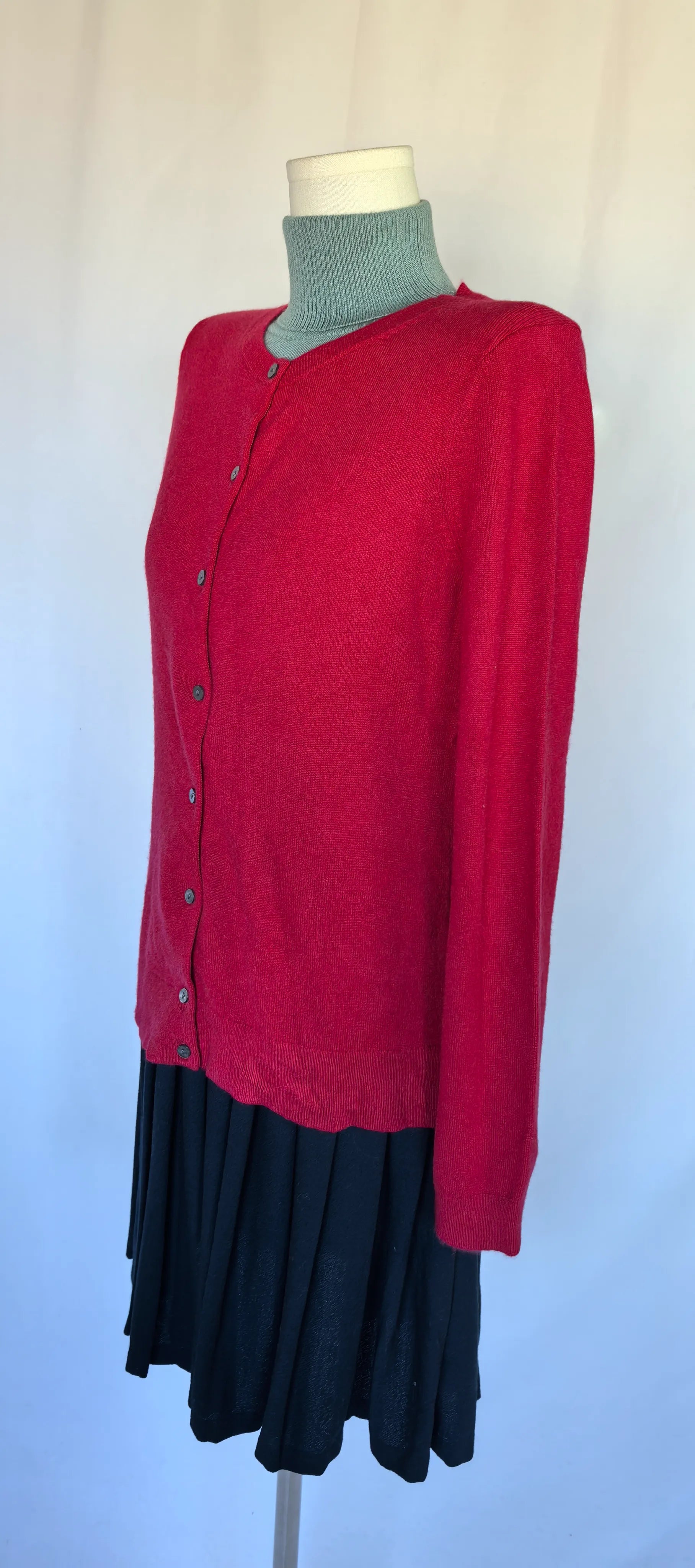 Cardigan din casmir -Lands'end