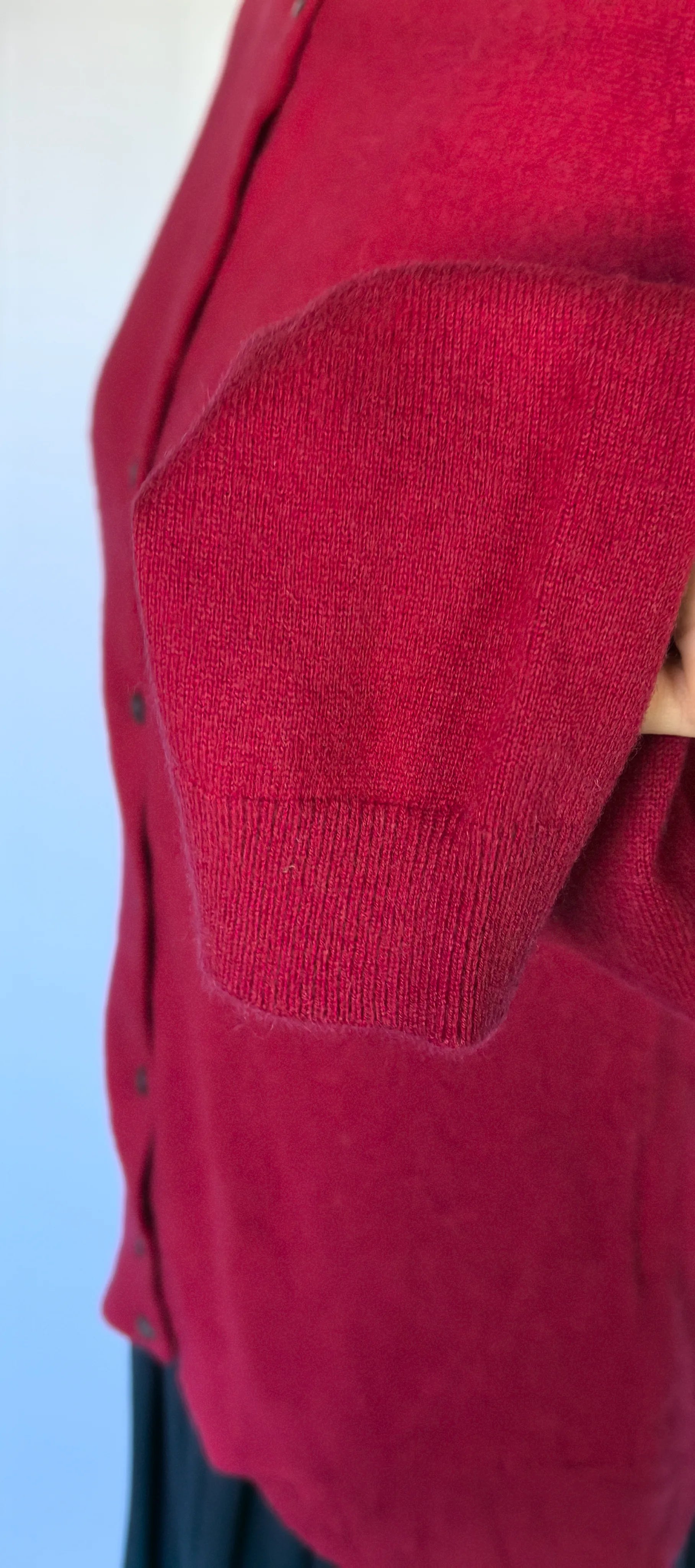 Cardigan din casmir -Lands'end