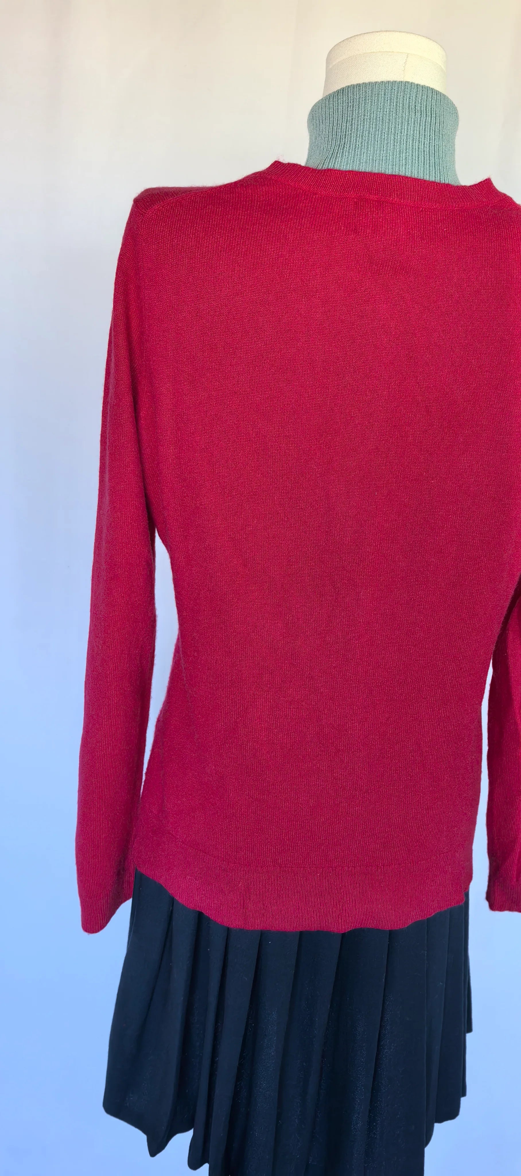 Cardigan din casmir -Lands'end