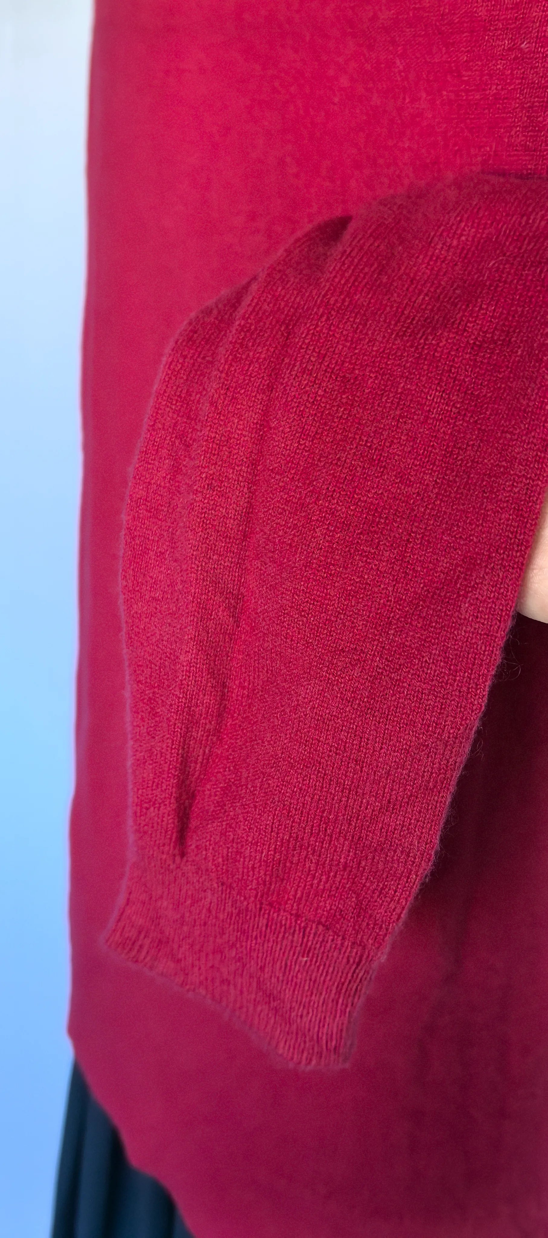 Cardigan din casmir -Lands'end