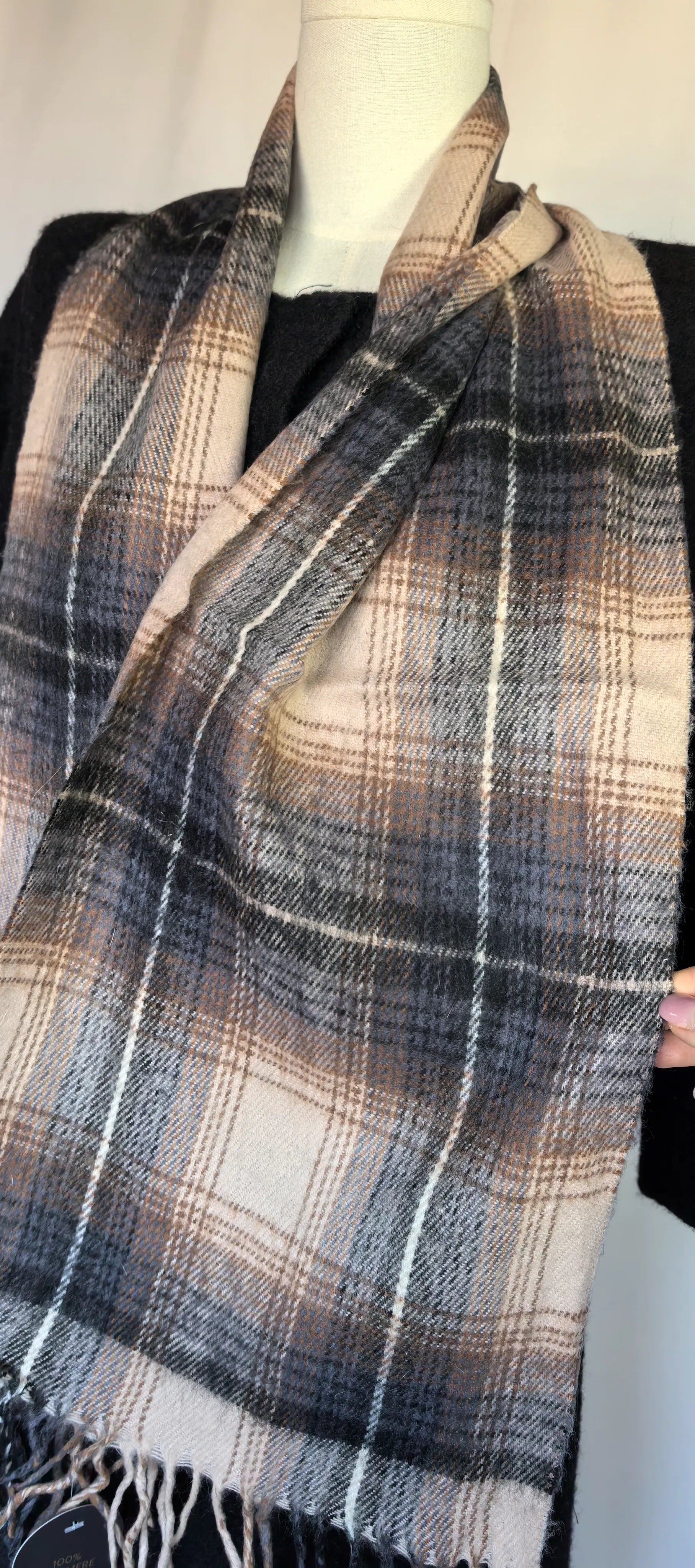 Fular din casmir 100%