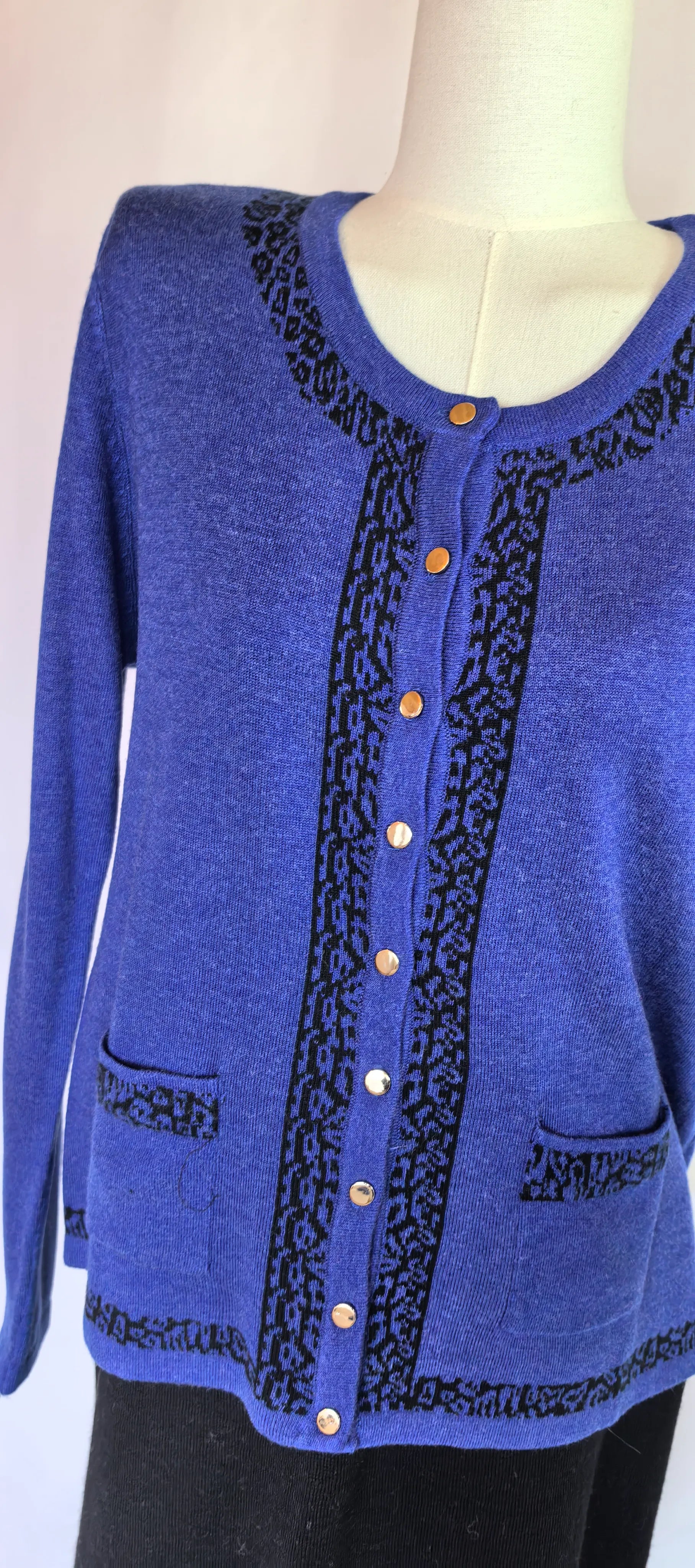 Cardigan din blend moale de lana