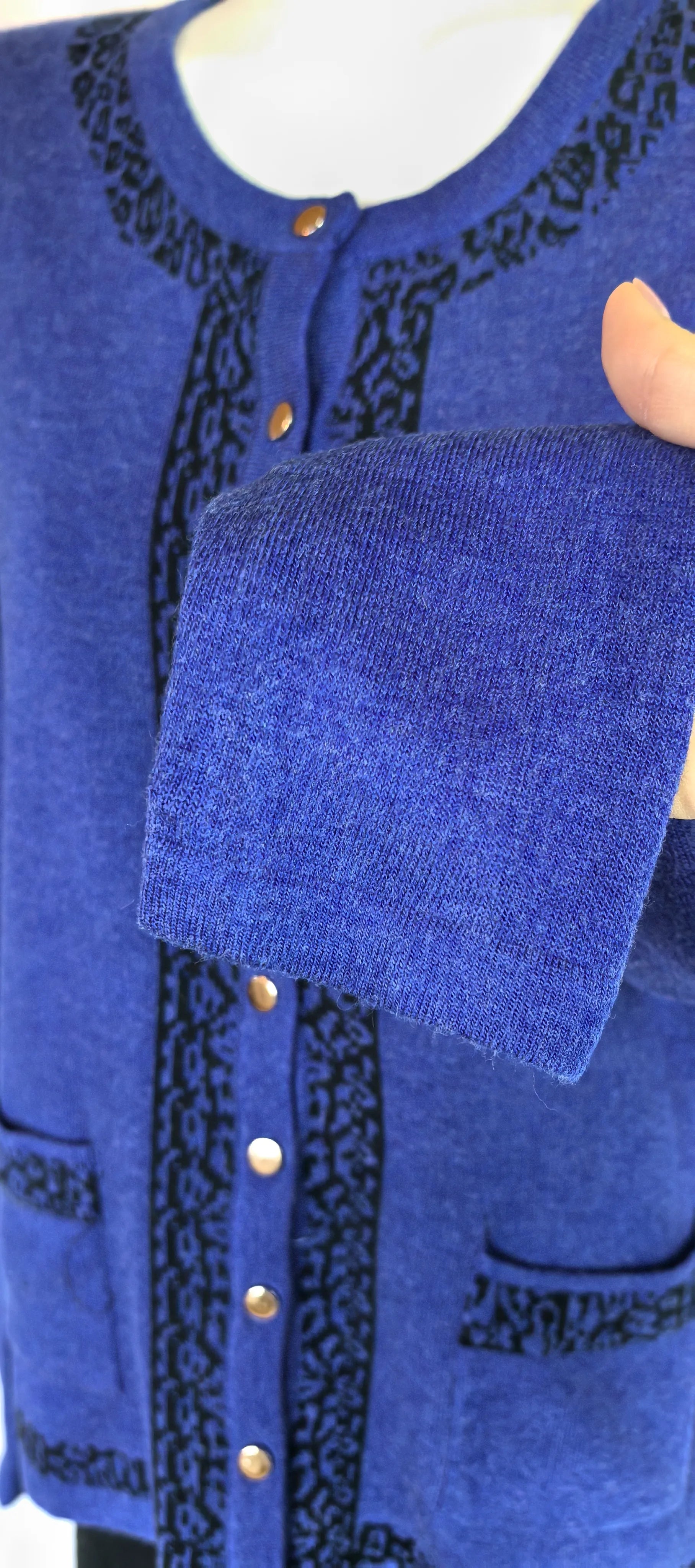 Cardigan din blend moale de lana