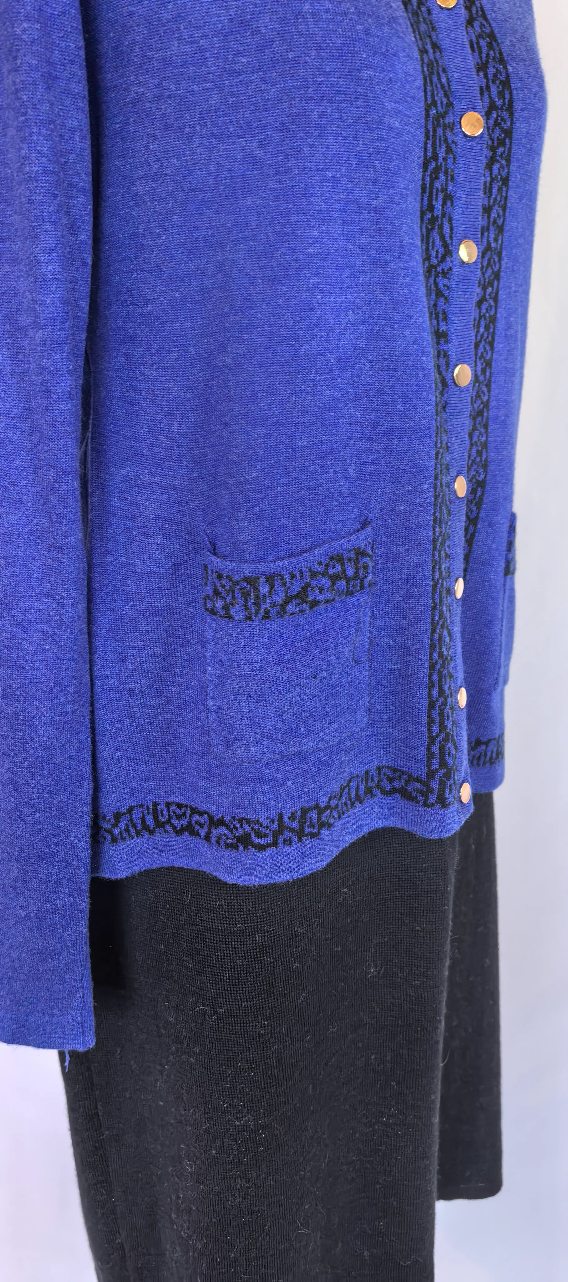 Cardigan din blend moale de lana