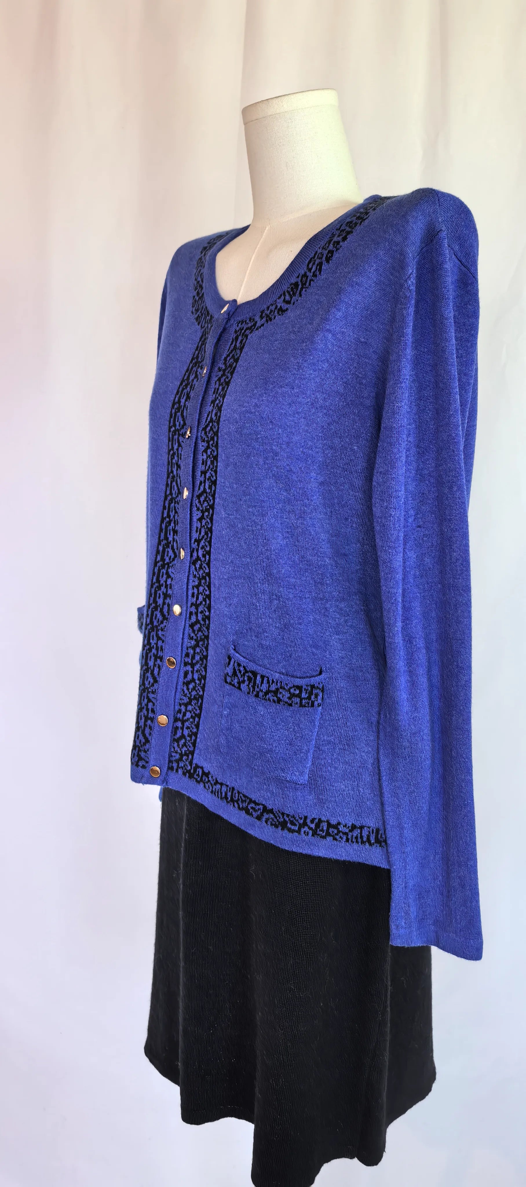 Cardigan din blend moale de lana