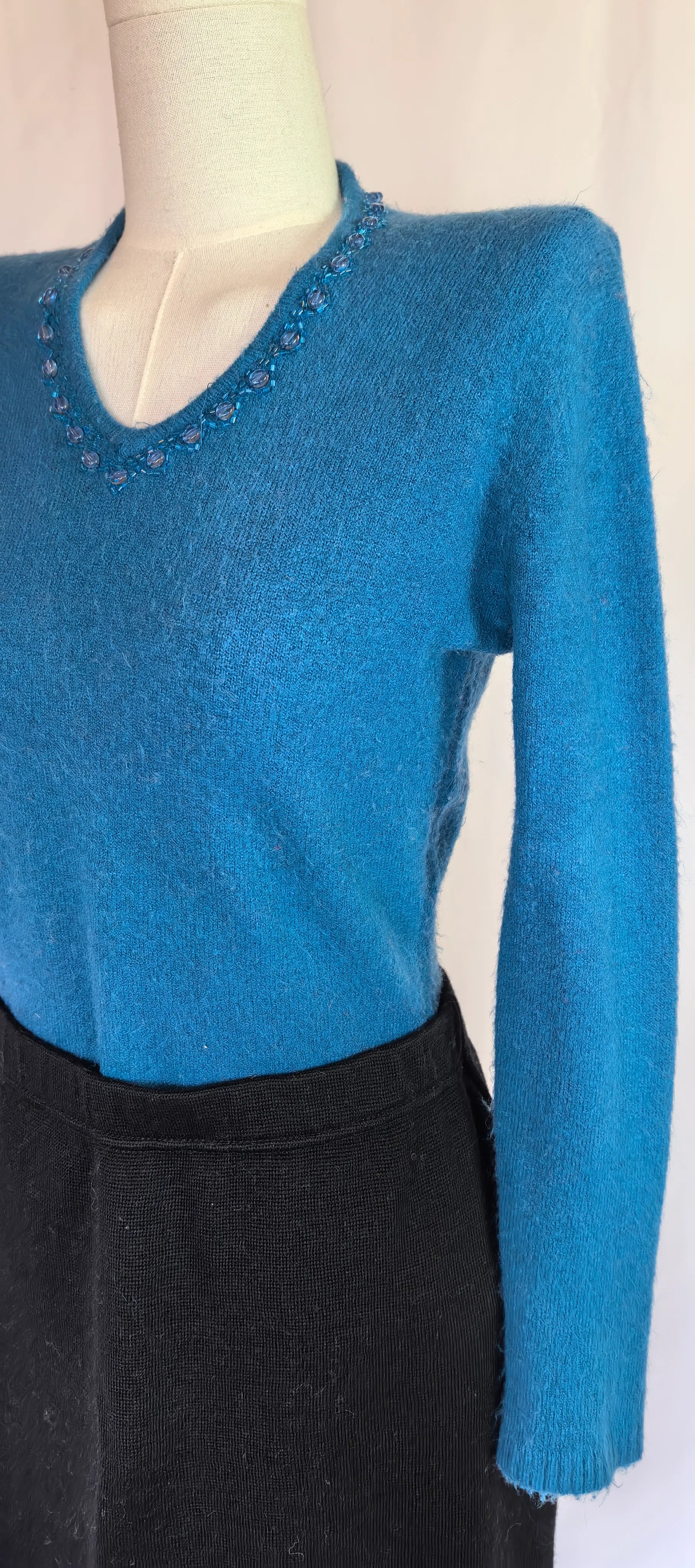 Pulover din lana si mohair -Zephizus - M