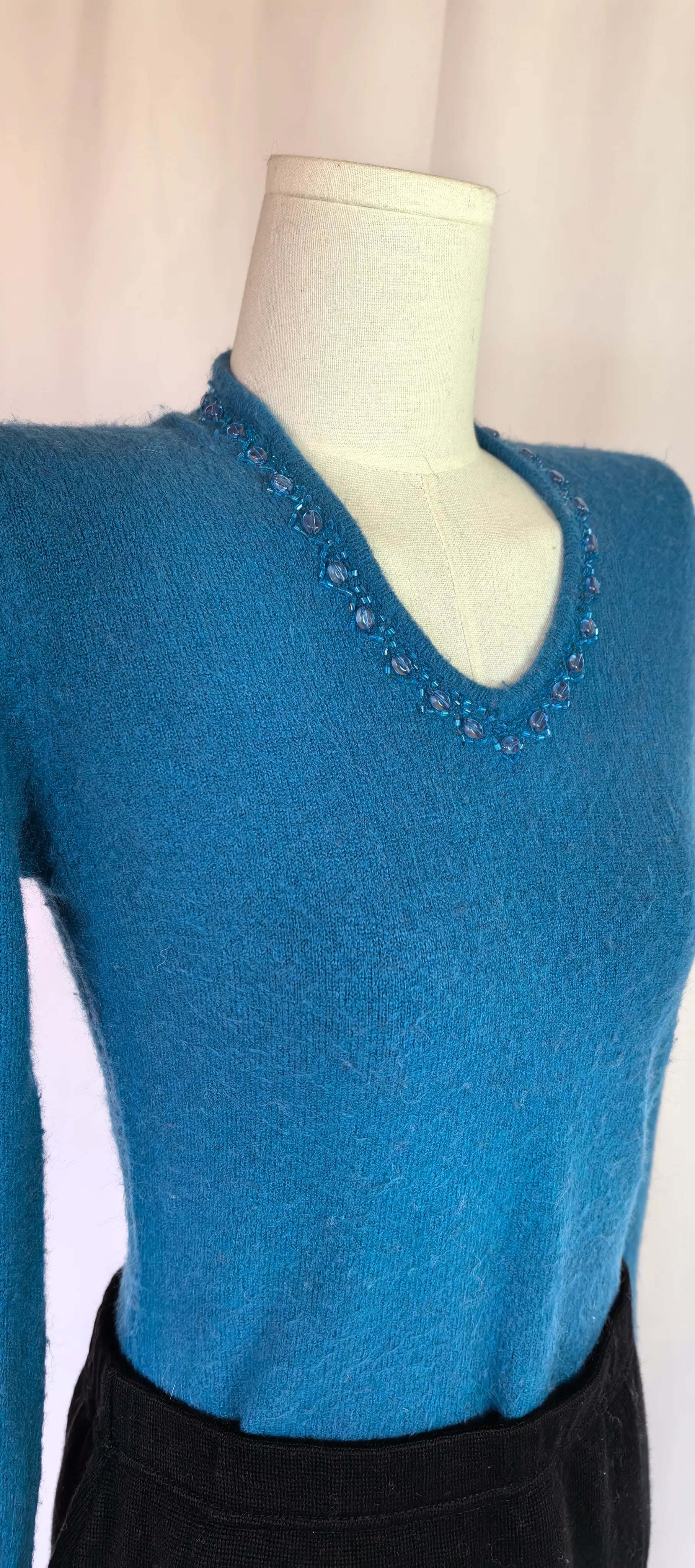 Pulover din lana si mohair -Zephizus - M