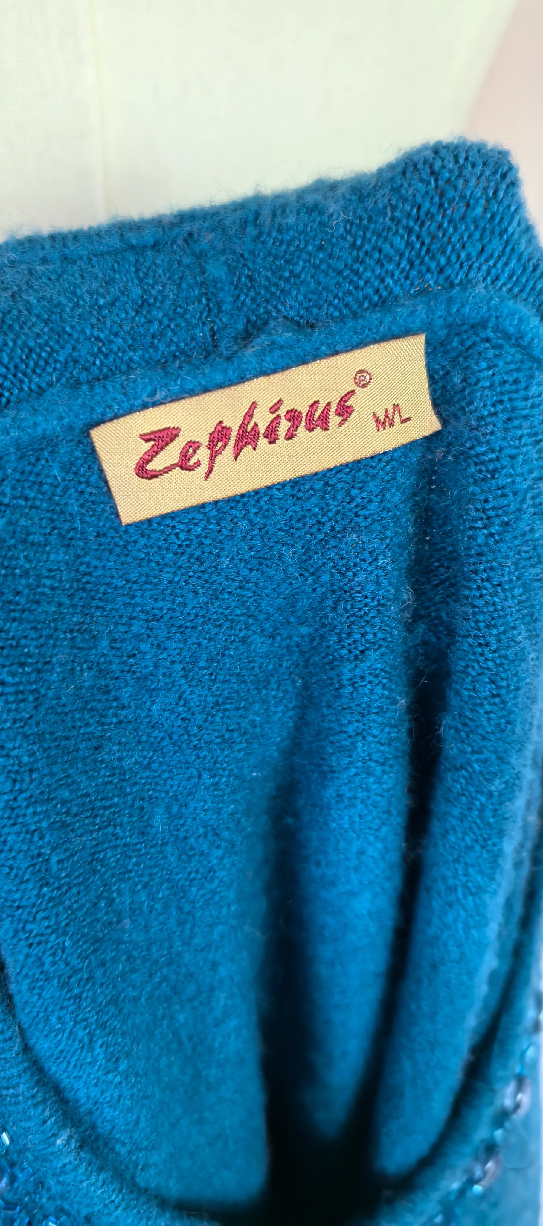 Pulover din lana si mohair -Zephizus - M