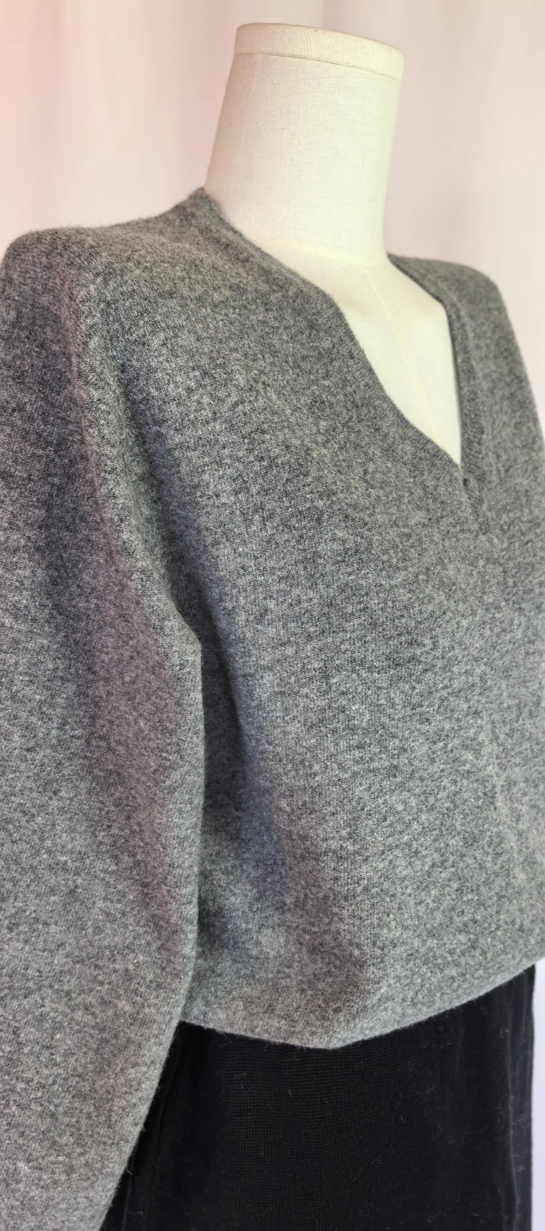 Pulover din lana virgina - Benetton - XL