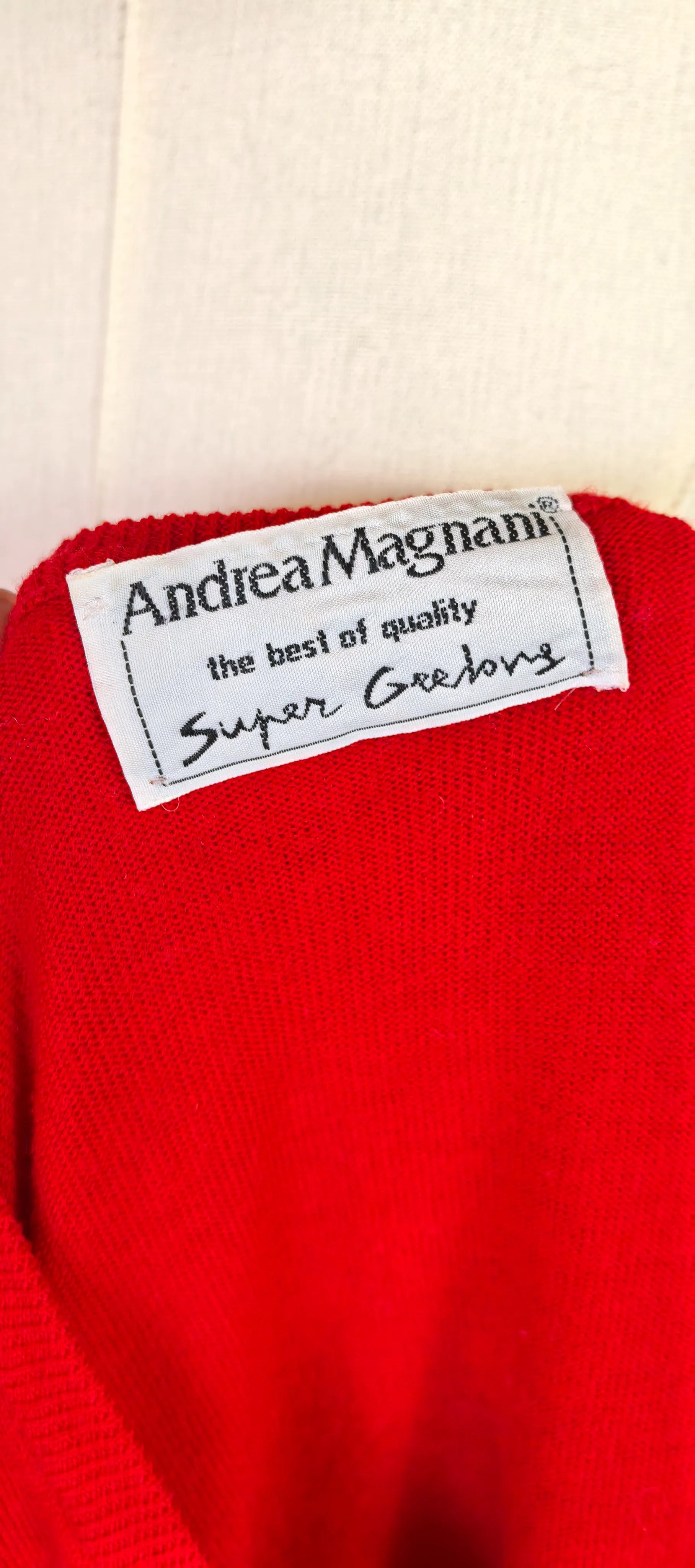 Pulover din merino fin - Andrea Magnani