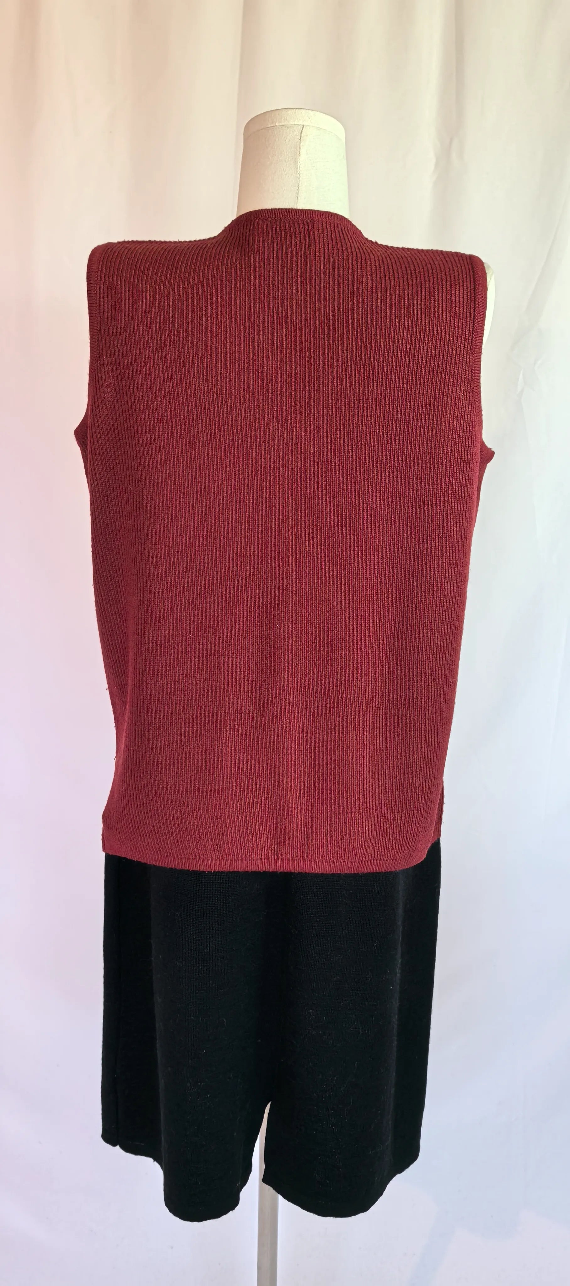 Vesta burgundy de lana - Maglificio Colombo -M