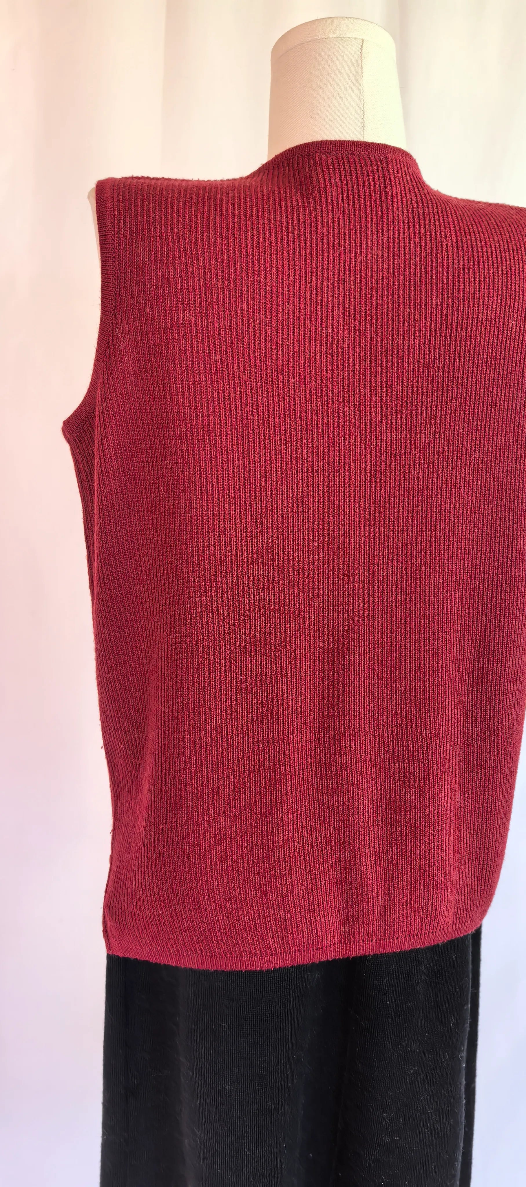 Vesta burgundy de lana - Maglificio Colombo -M