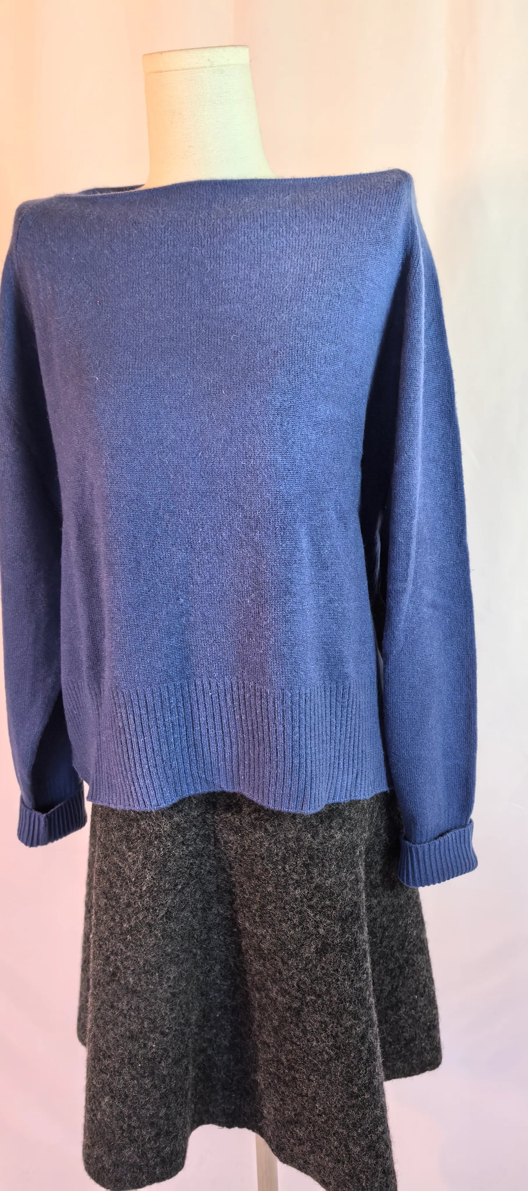 Pulover oversized din casmir - Vince - L