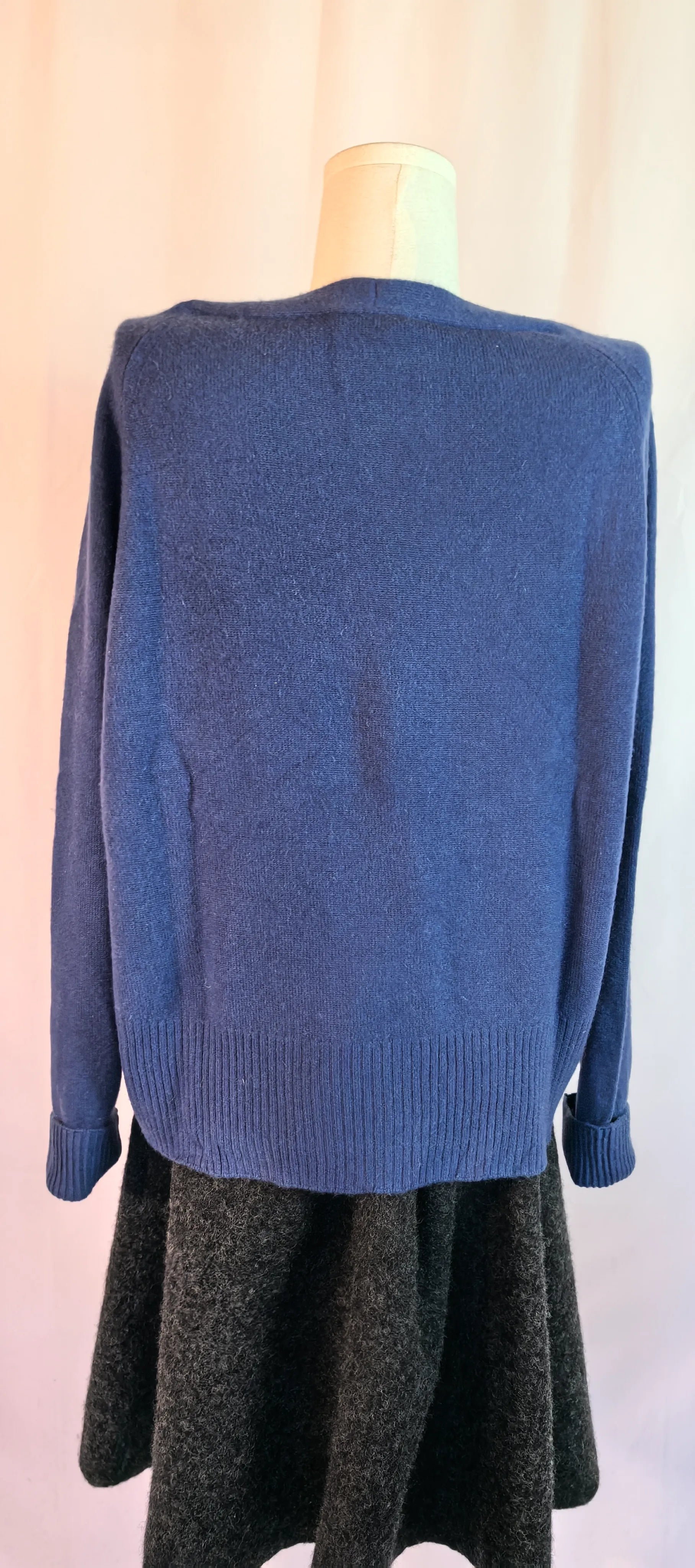 Pulover oversized din casmir - Vince - L