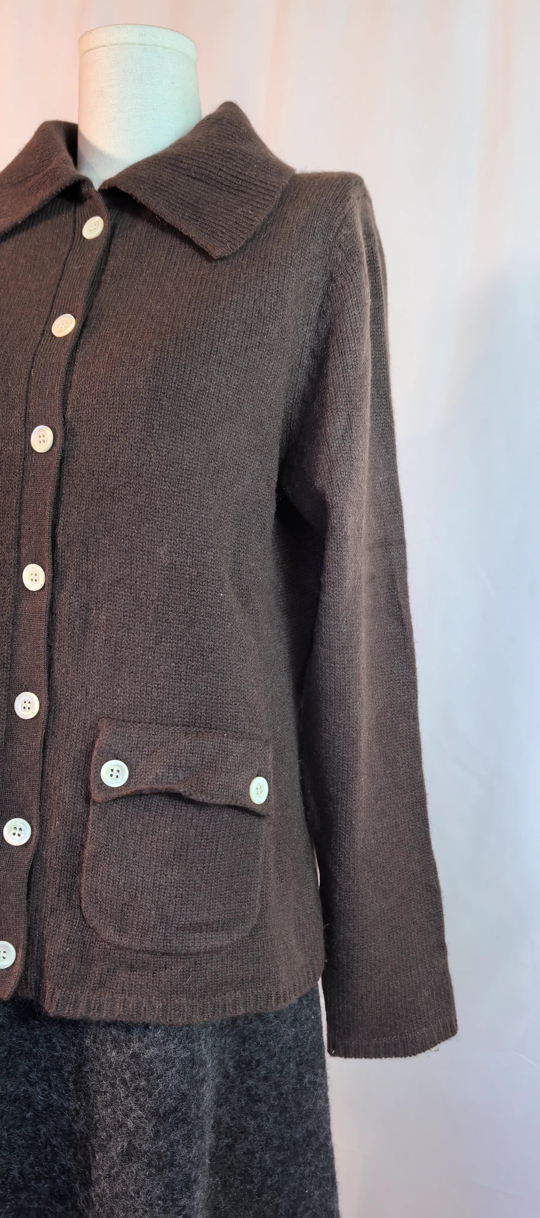 Cardigan gros din casmir - Sophia Milano - XL