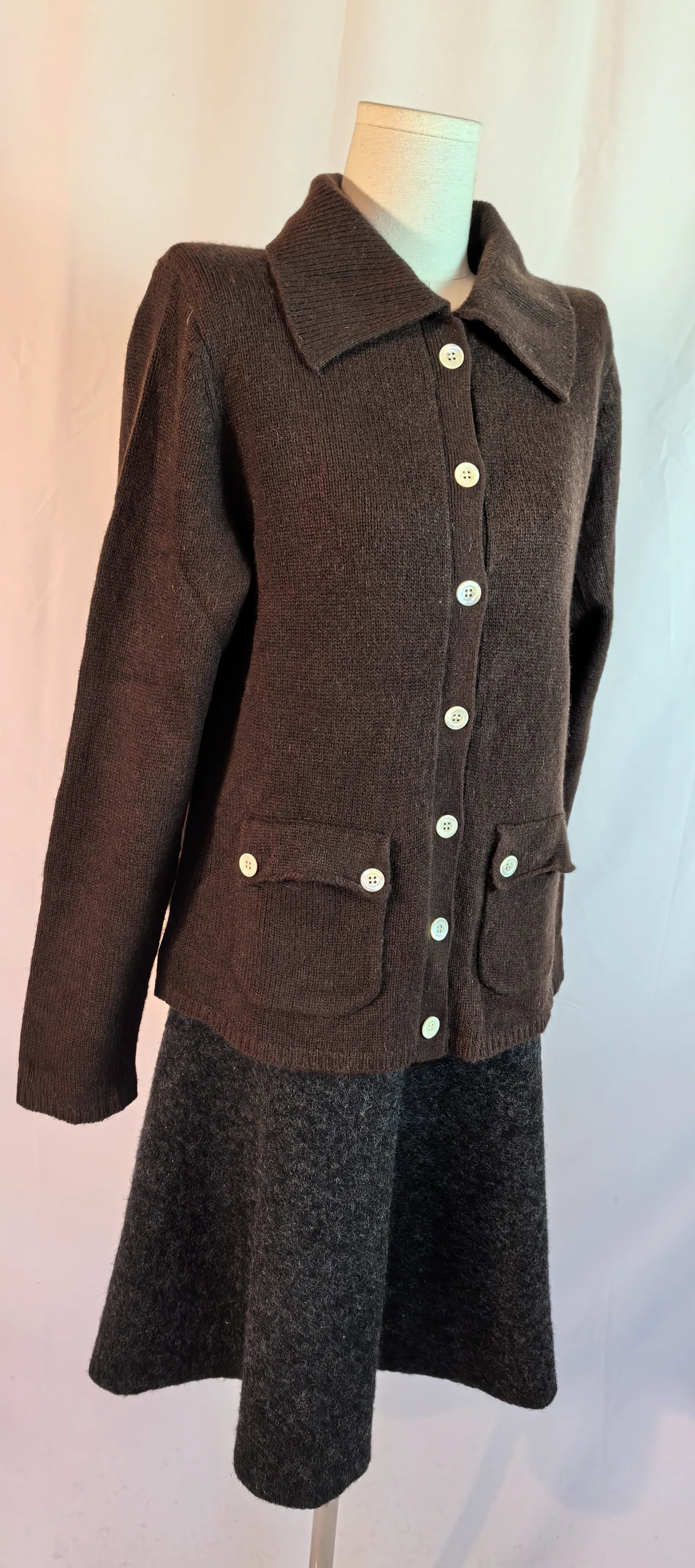 Cardigan gros din casmir - Sophia Milano - XL