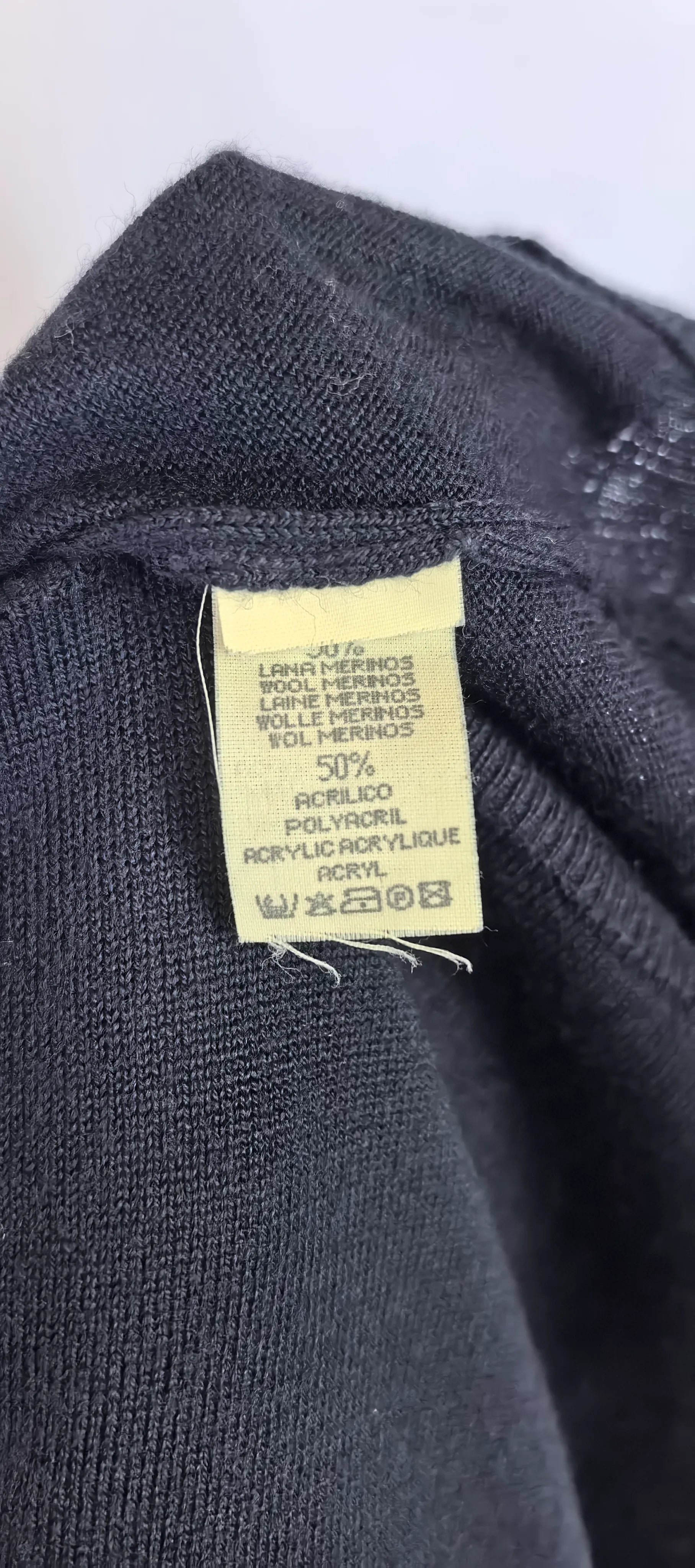 Pulover din blend de merinos fin