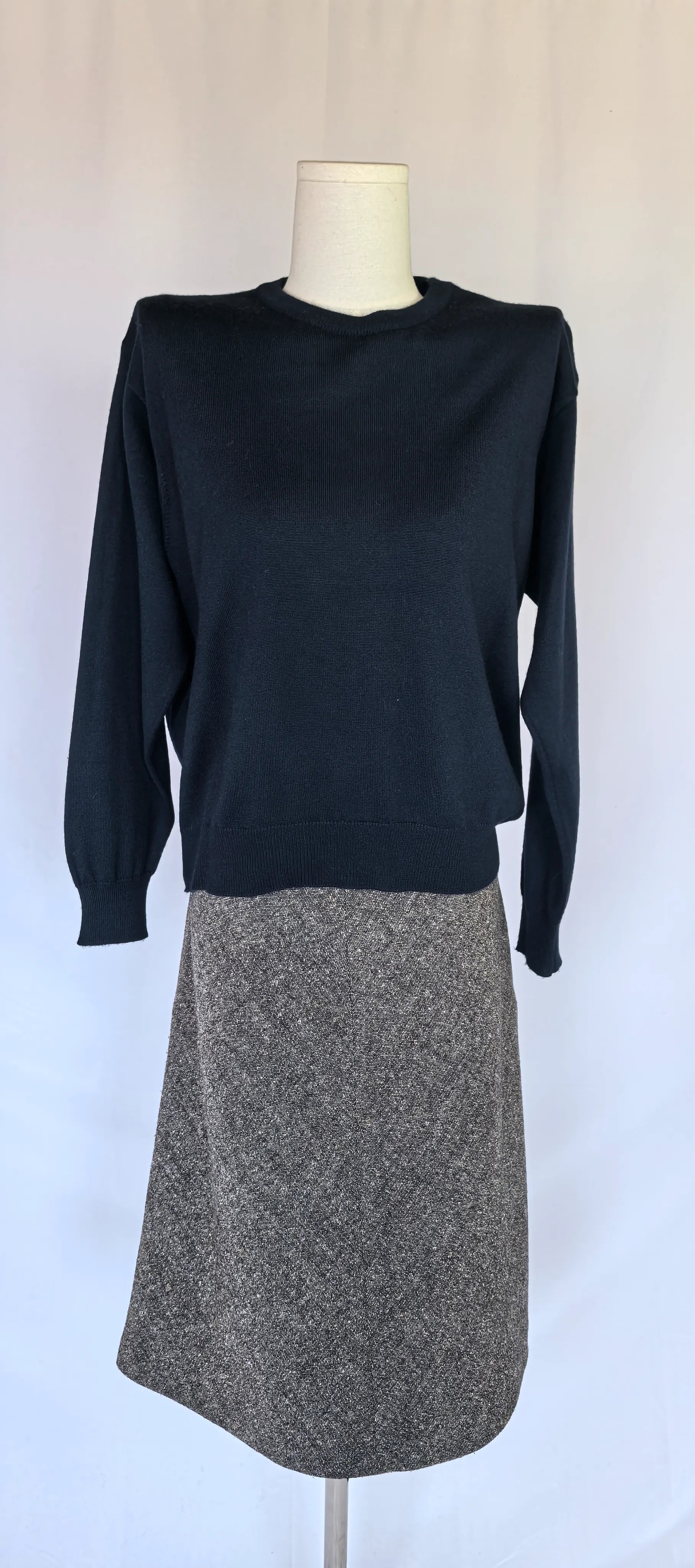 Pulover din blend de merinos fin