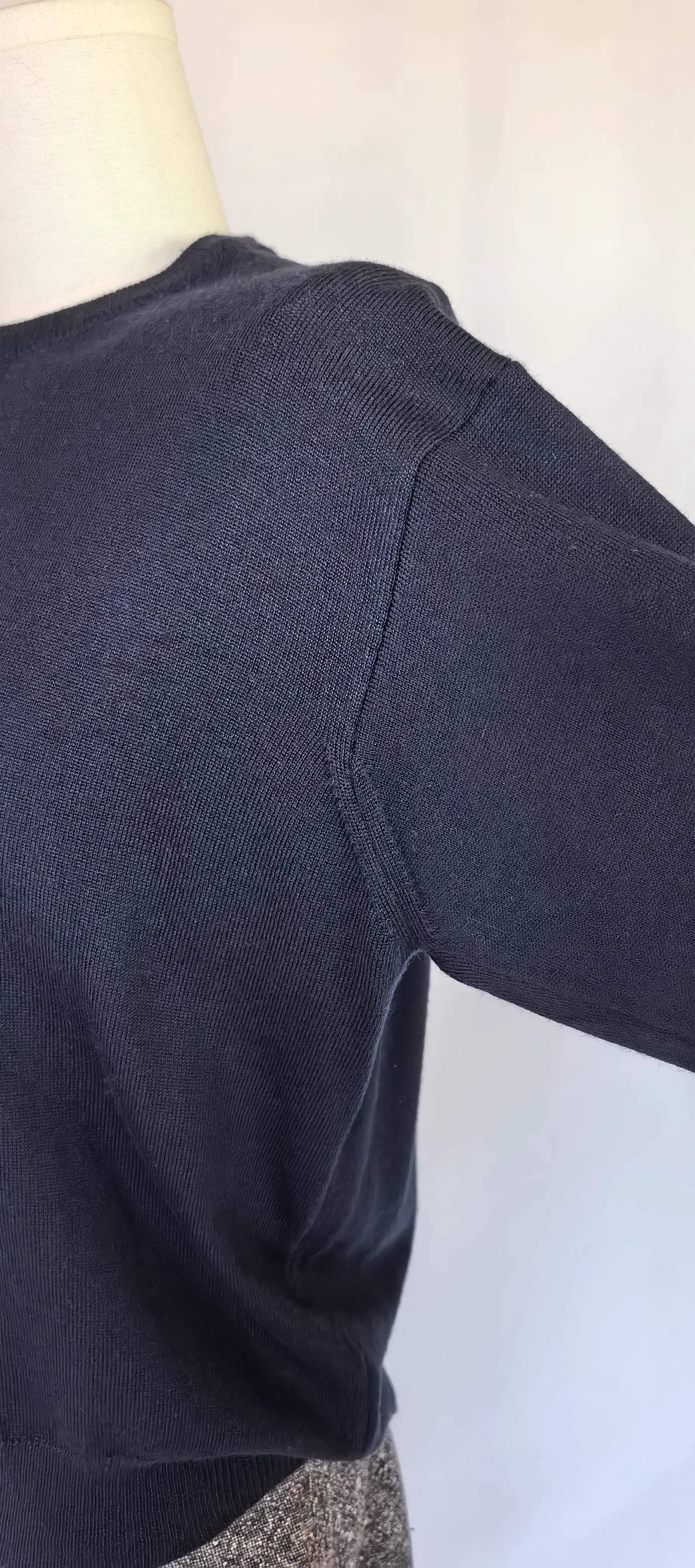 Pulover din blend de merinos fin