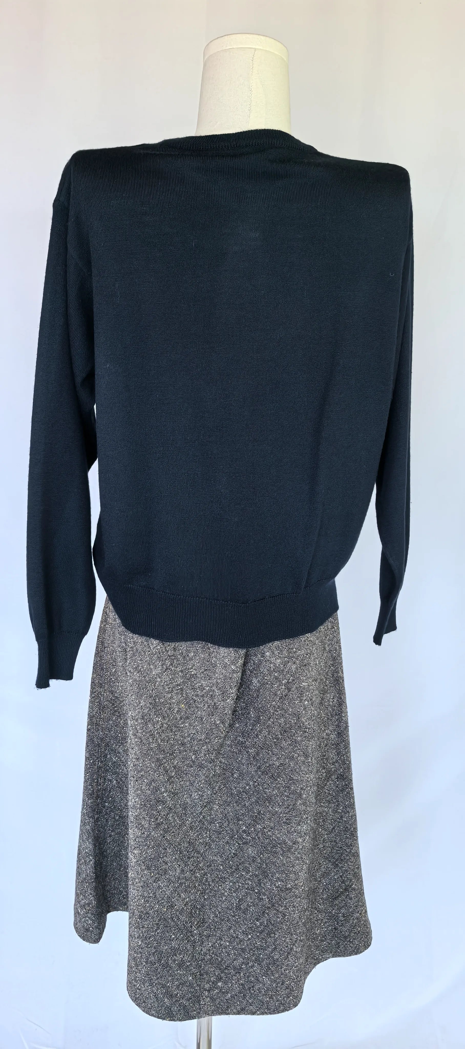 Pulover din blend de merinos fin