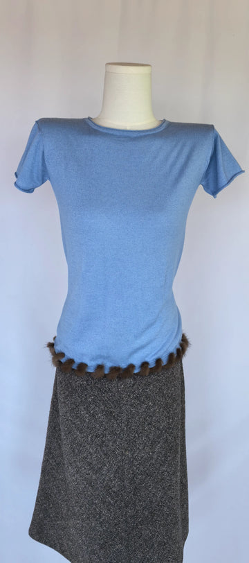 Tricou din matase si casmir - Saldarini