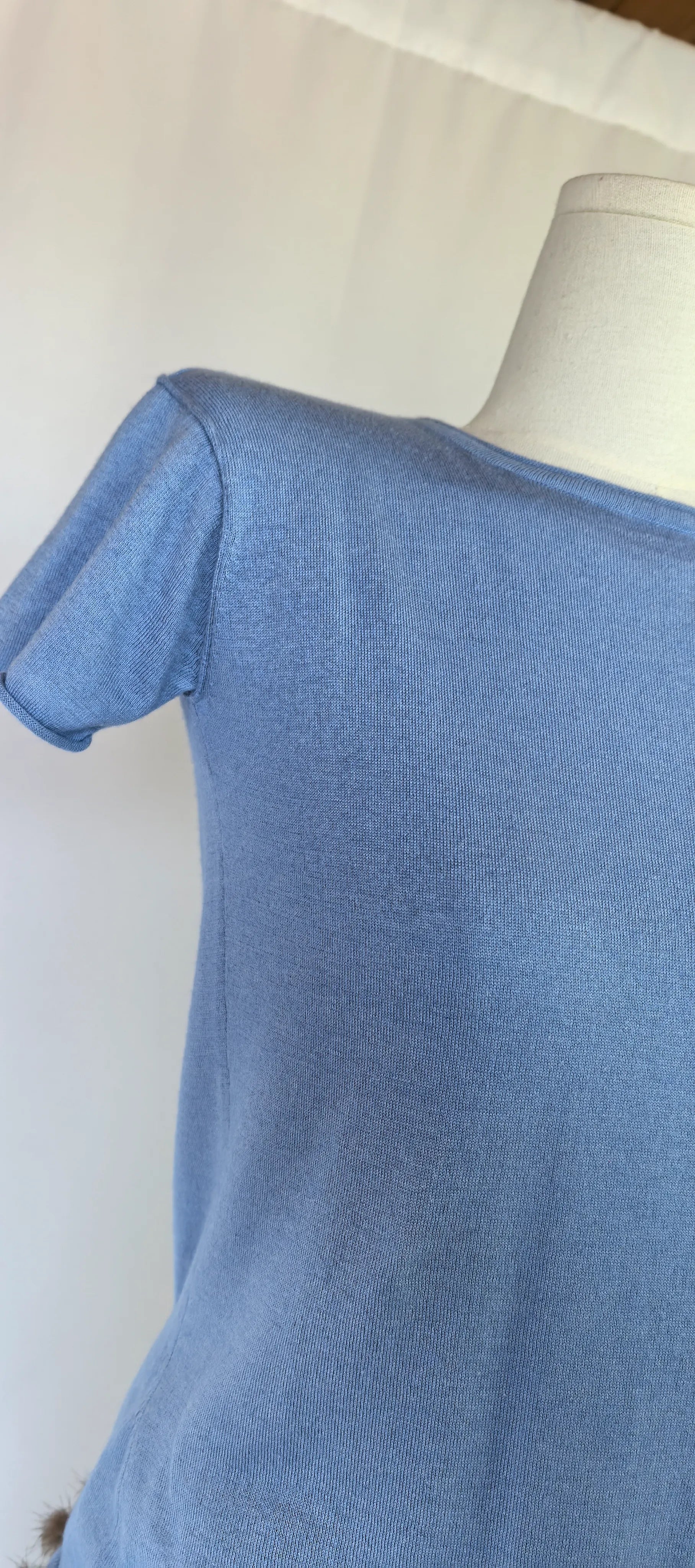 Tricou din matase si casmir - Saldarini