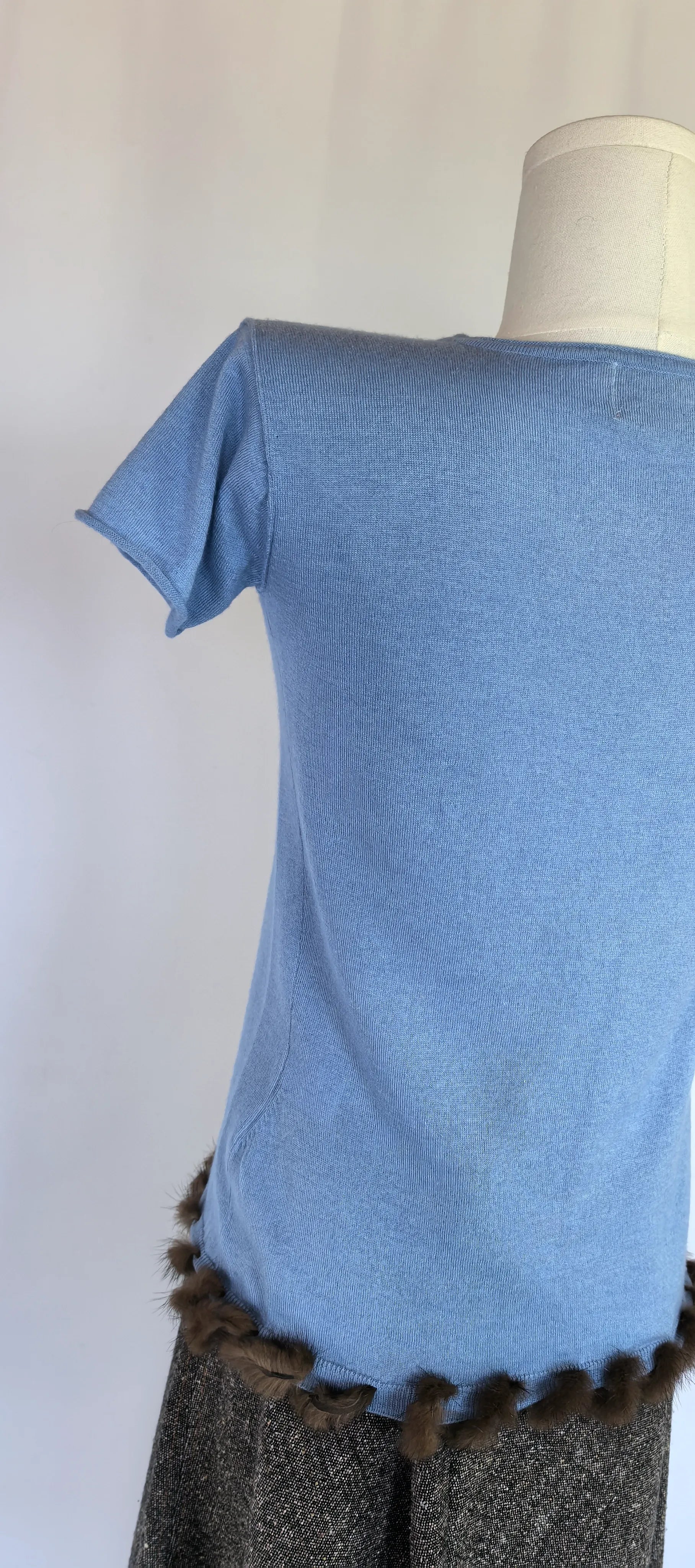 Tricou din matase si casmir - Saldarini