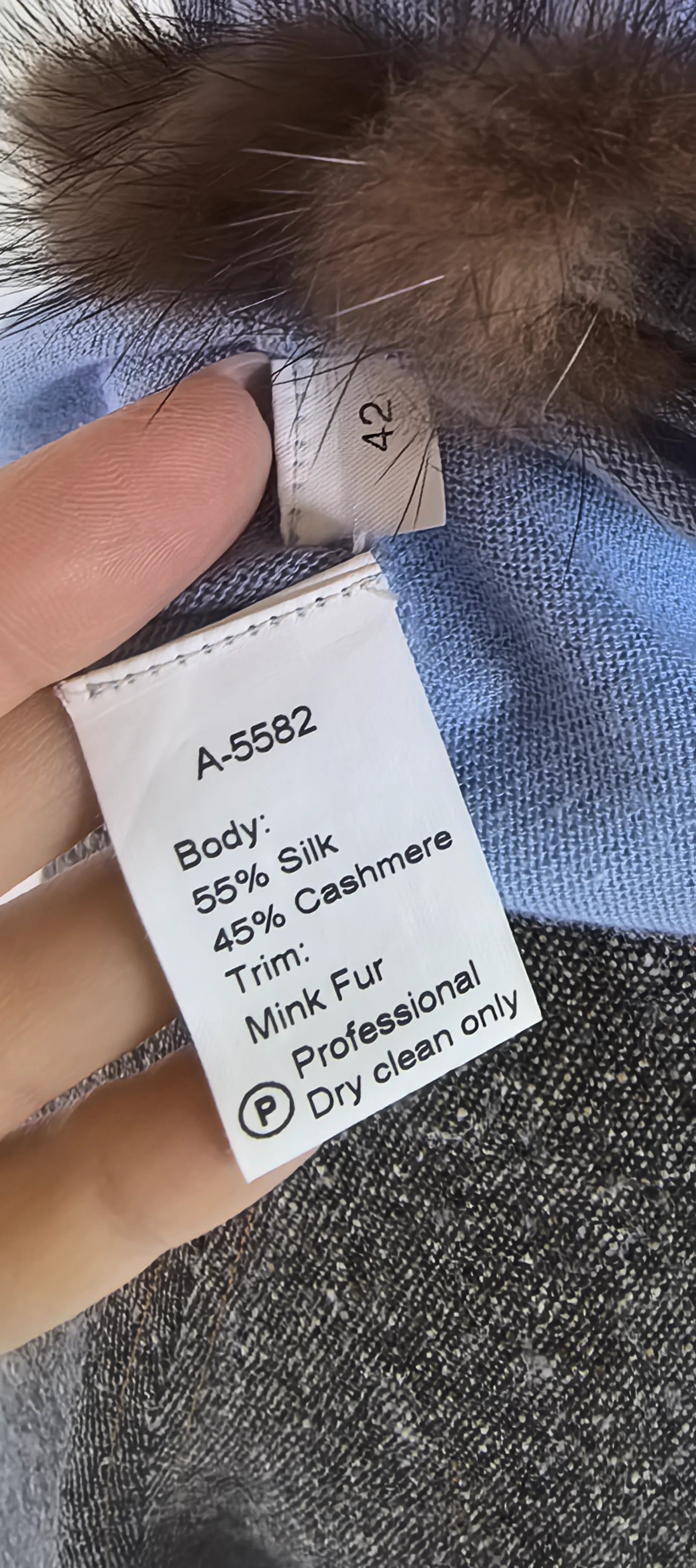 Tricou din matase si casmir - Saldarini