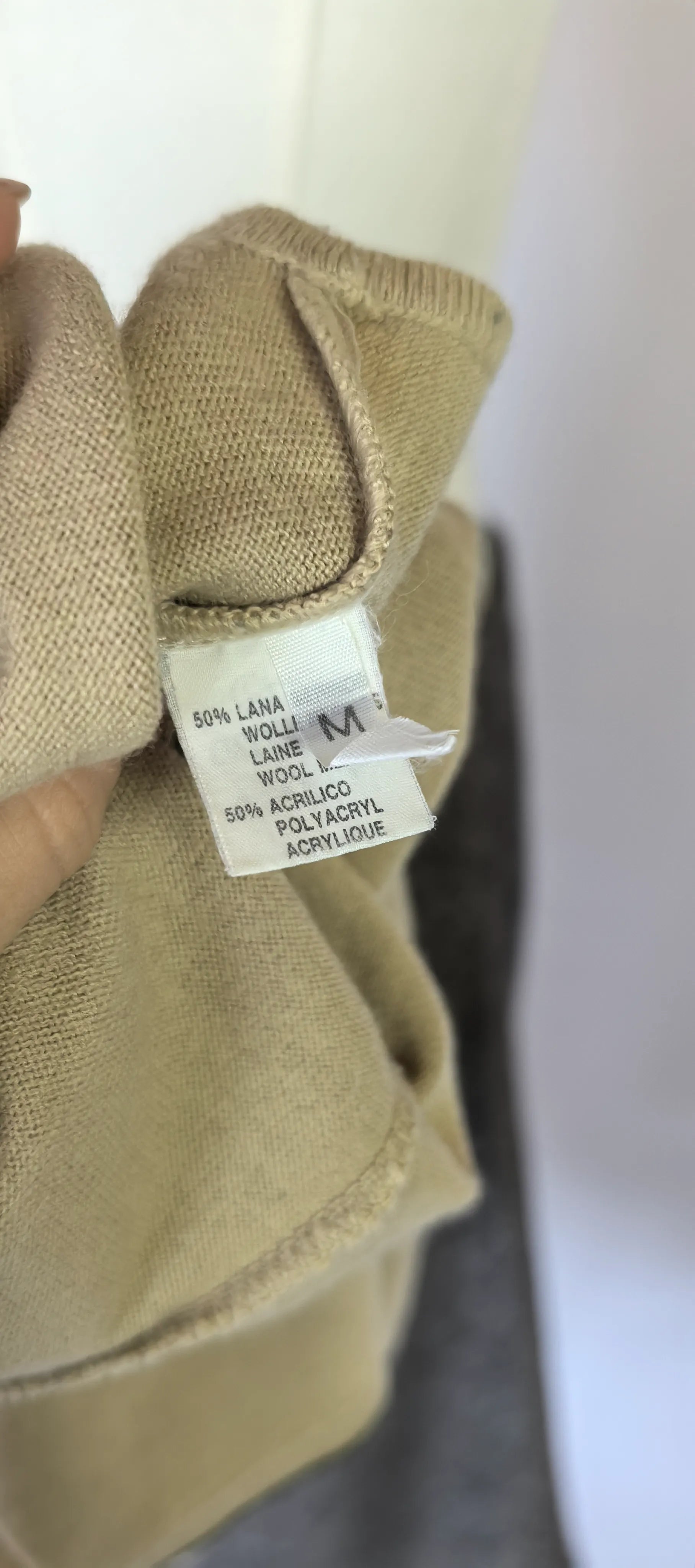 Tricou din blend merinos fin