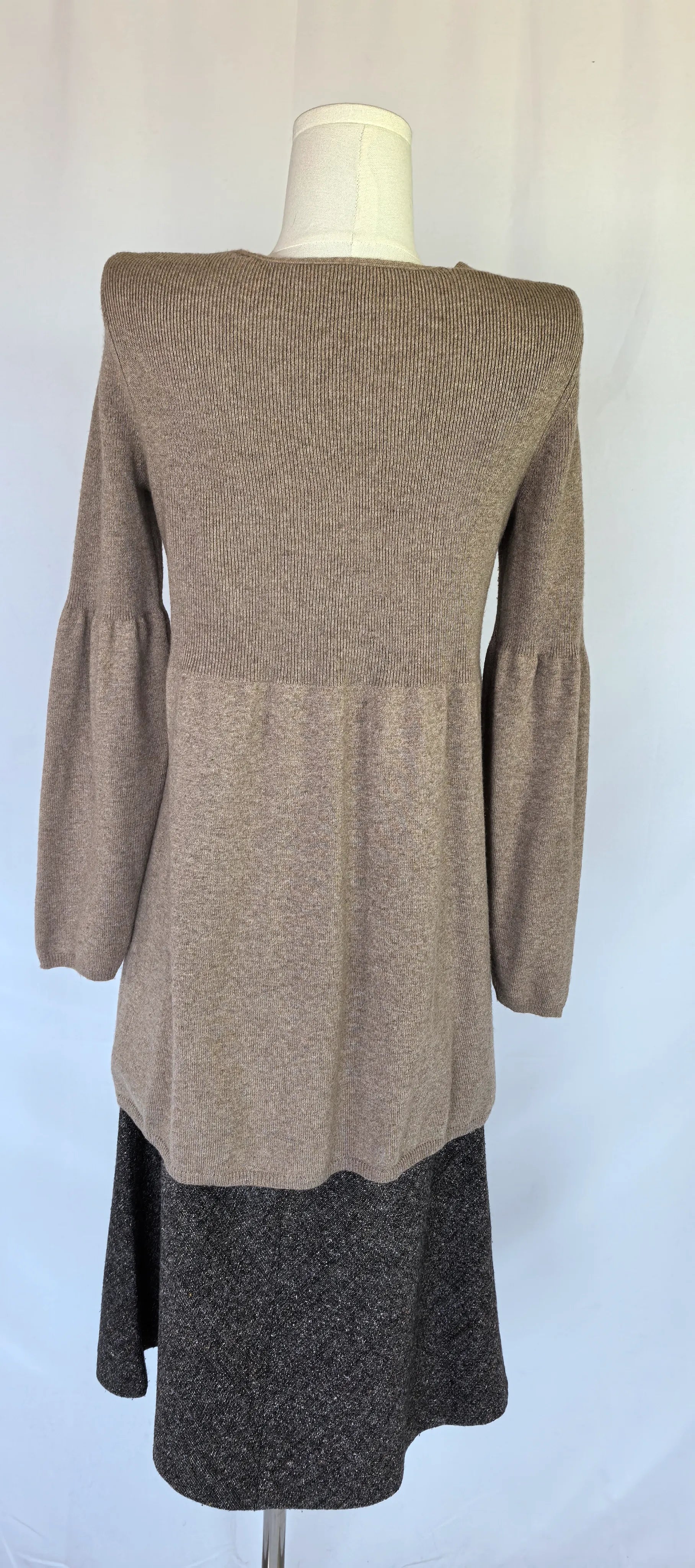 Cardigan lung din blend lana si casmir - Madeleine