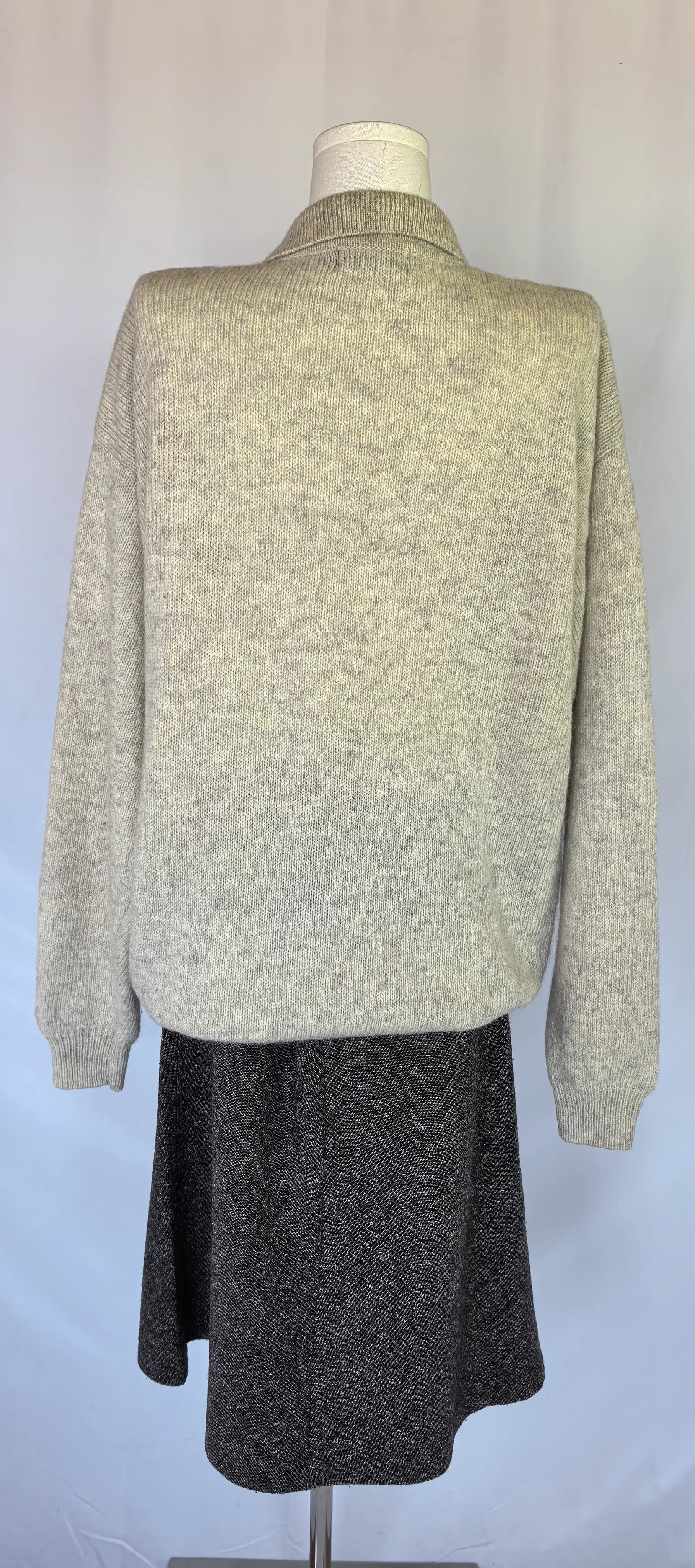 Pulover polo din lana - E.B. Company