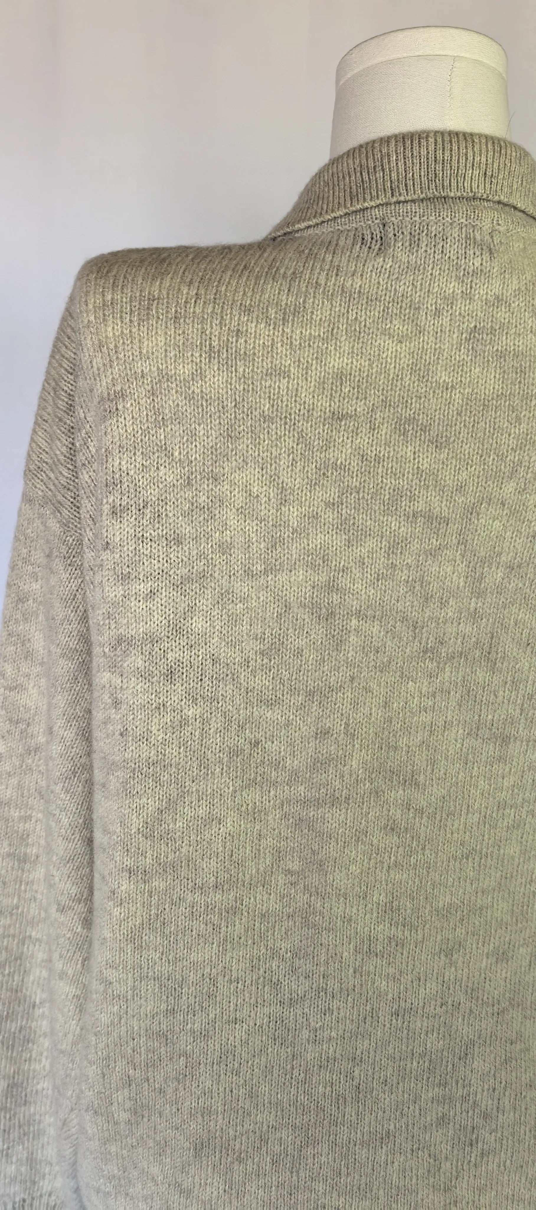 Pulover polo din lana - E.B. Company