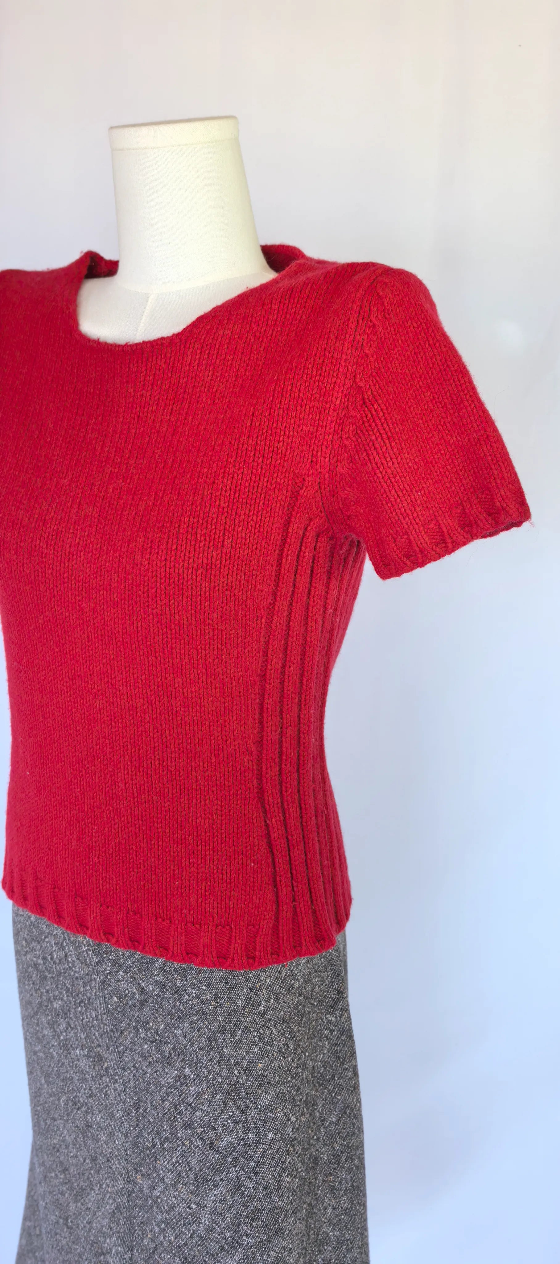 Tricou din blend lana - Luisa Spagnoli