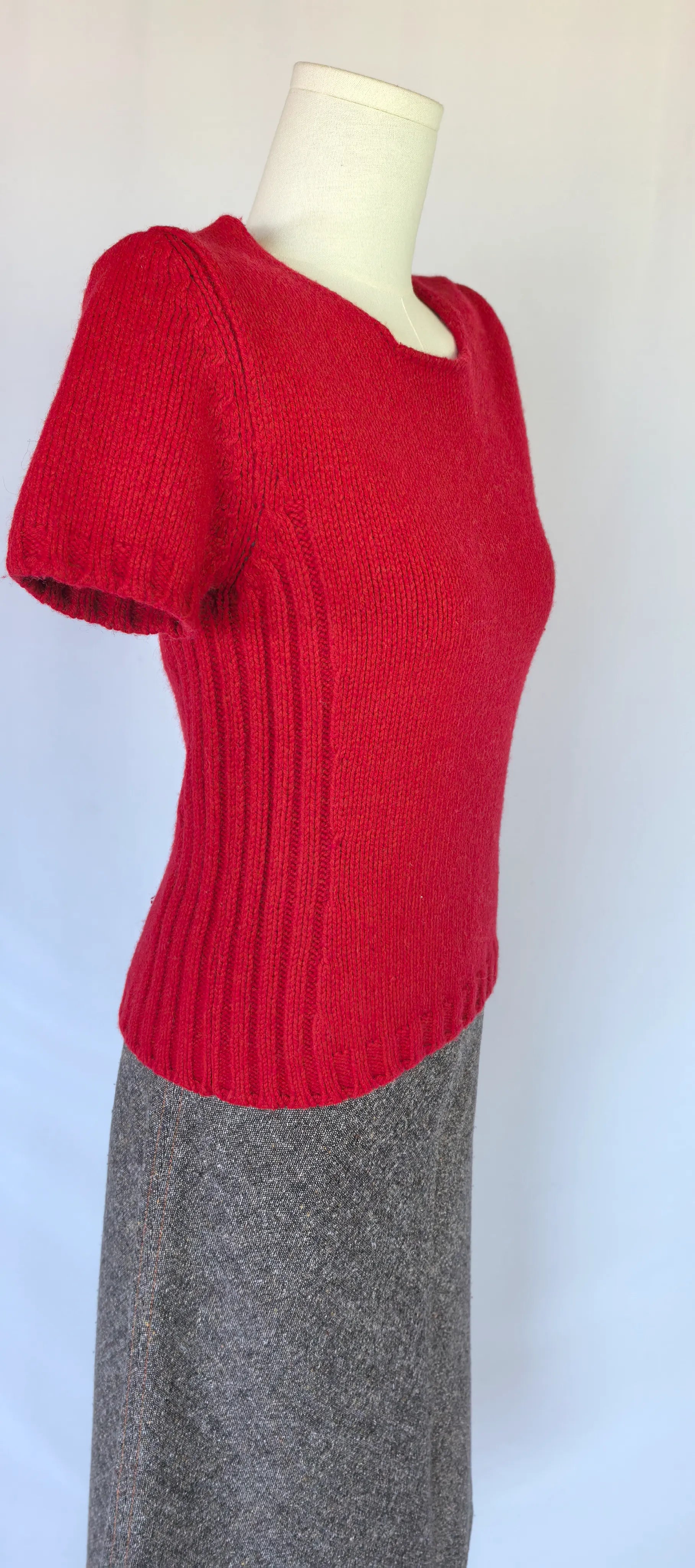 Tricou din blend lana - Luisa Spagnoli