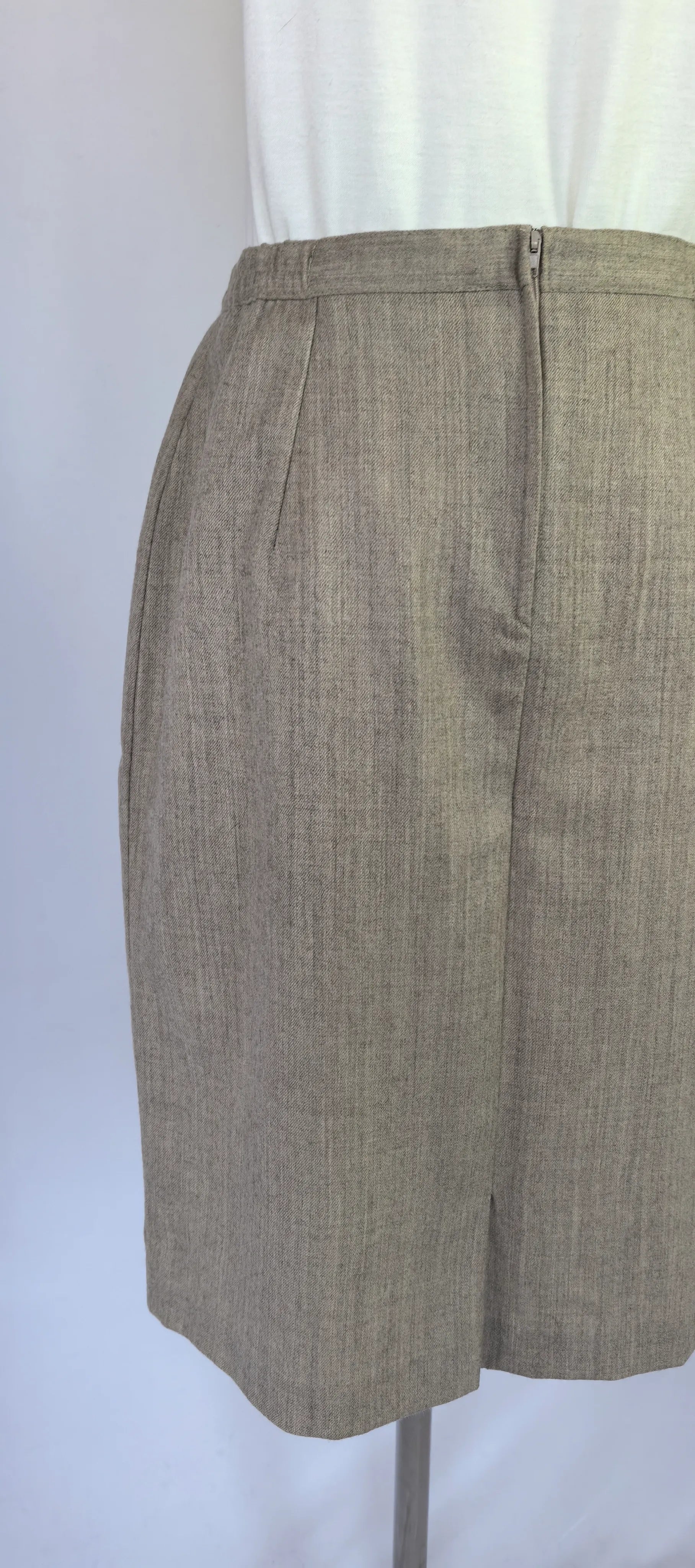 Fusta din stofa de lana - Woolmark