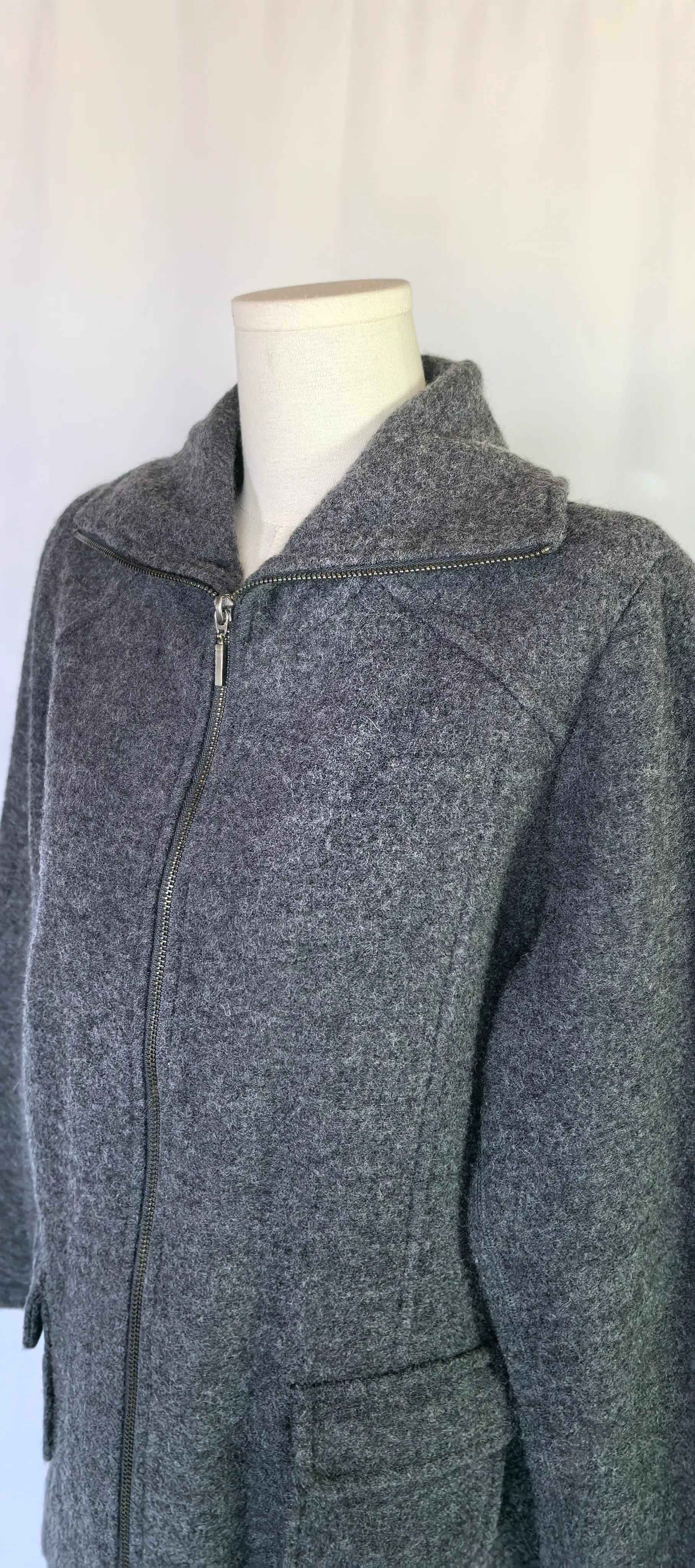 Jacheta din lana fiarta - Sixth Sense