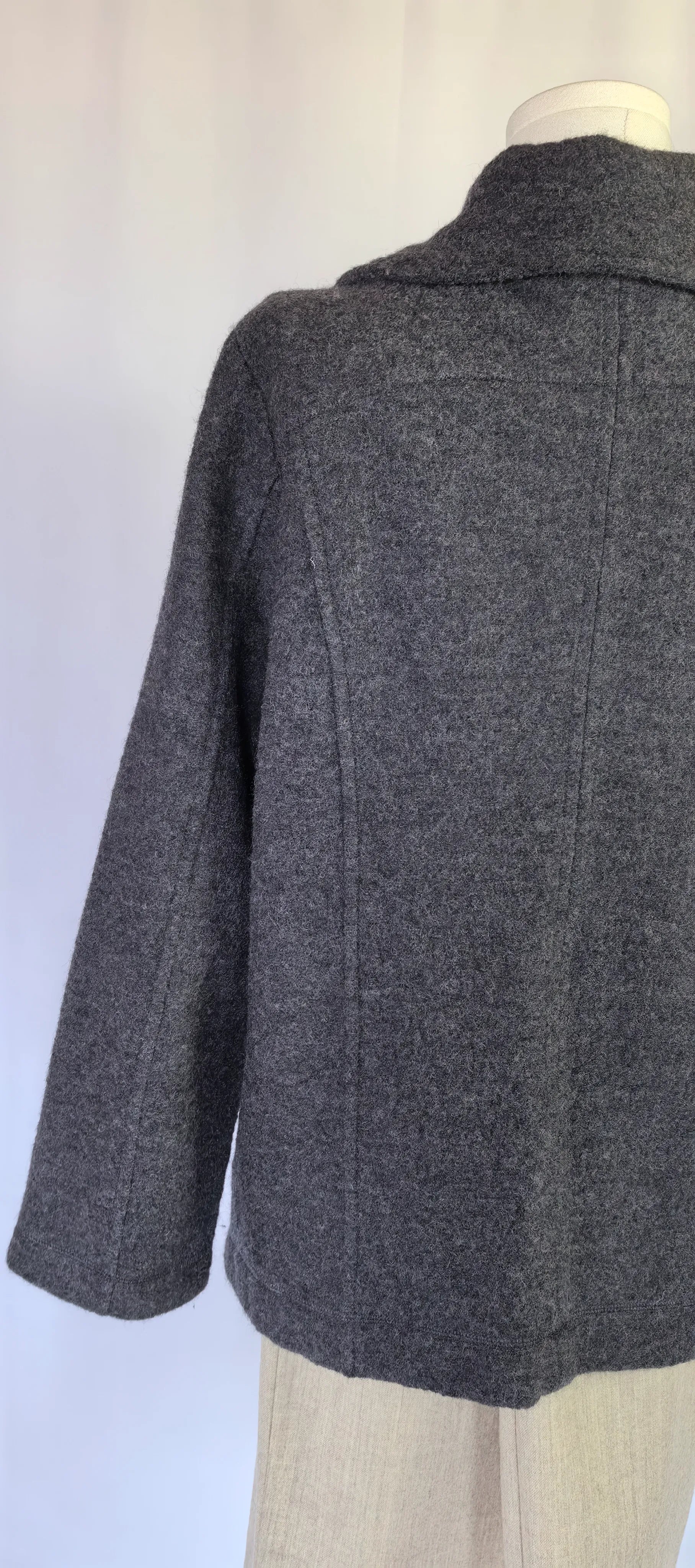 Jacheta din lana fiarta - Sixth Sense