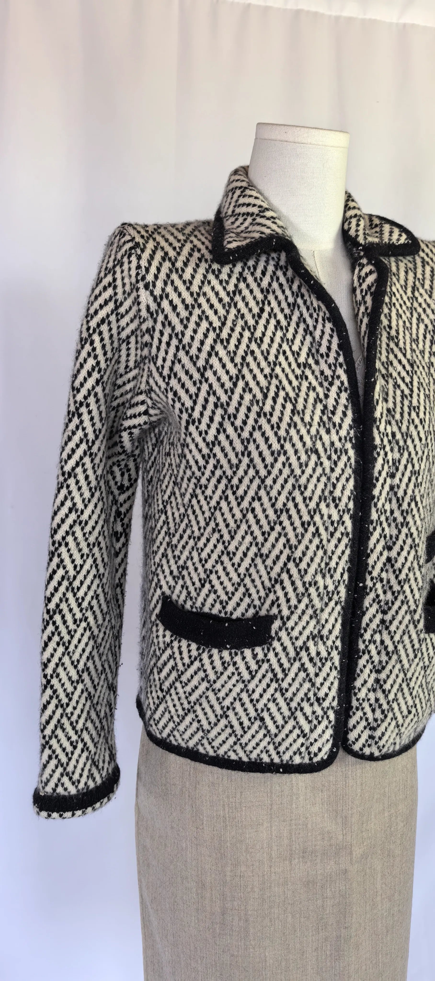 Blazer din lana si casmir - Liliana Pansi