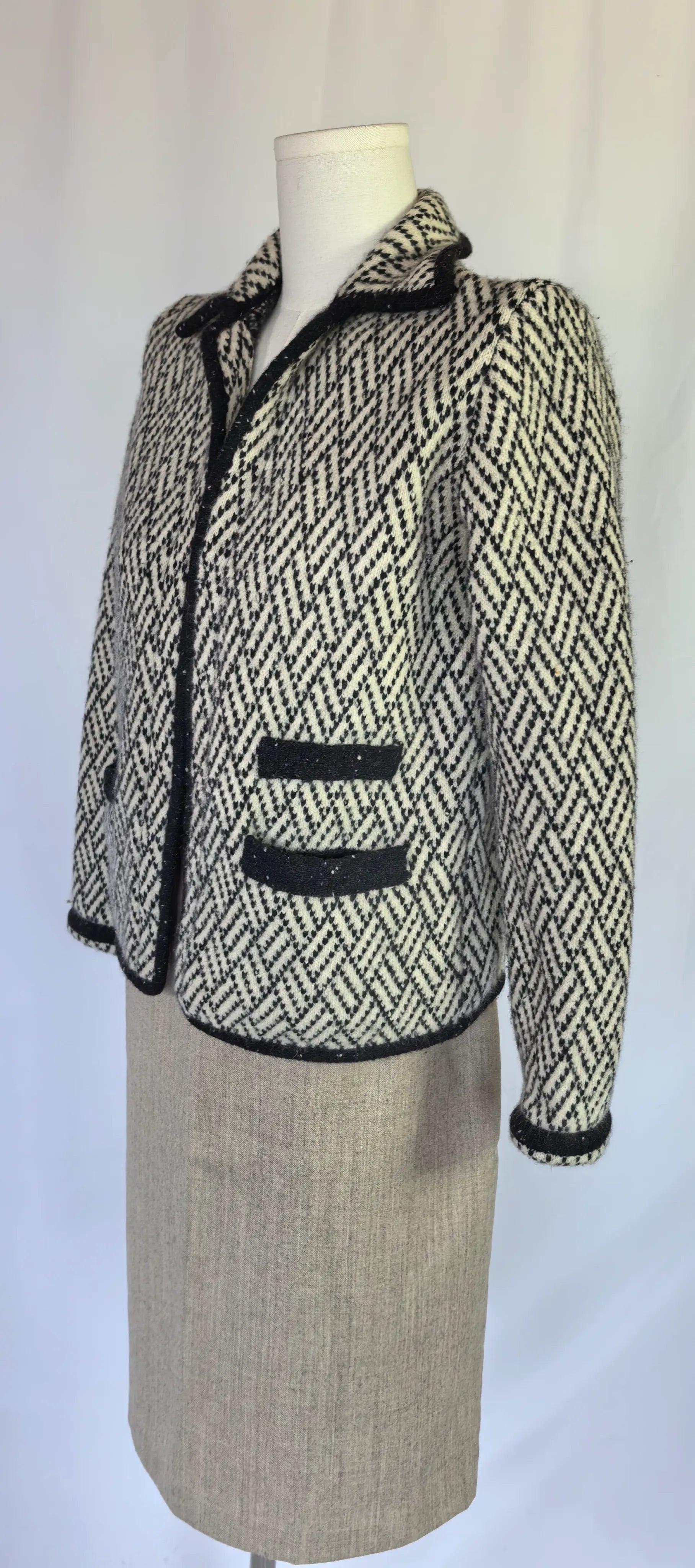 Blazer din lana si casmir - Liliana Pansi