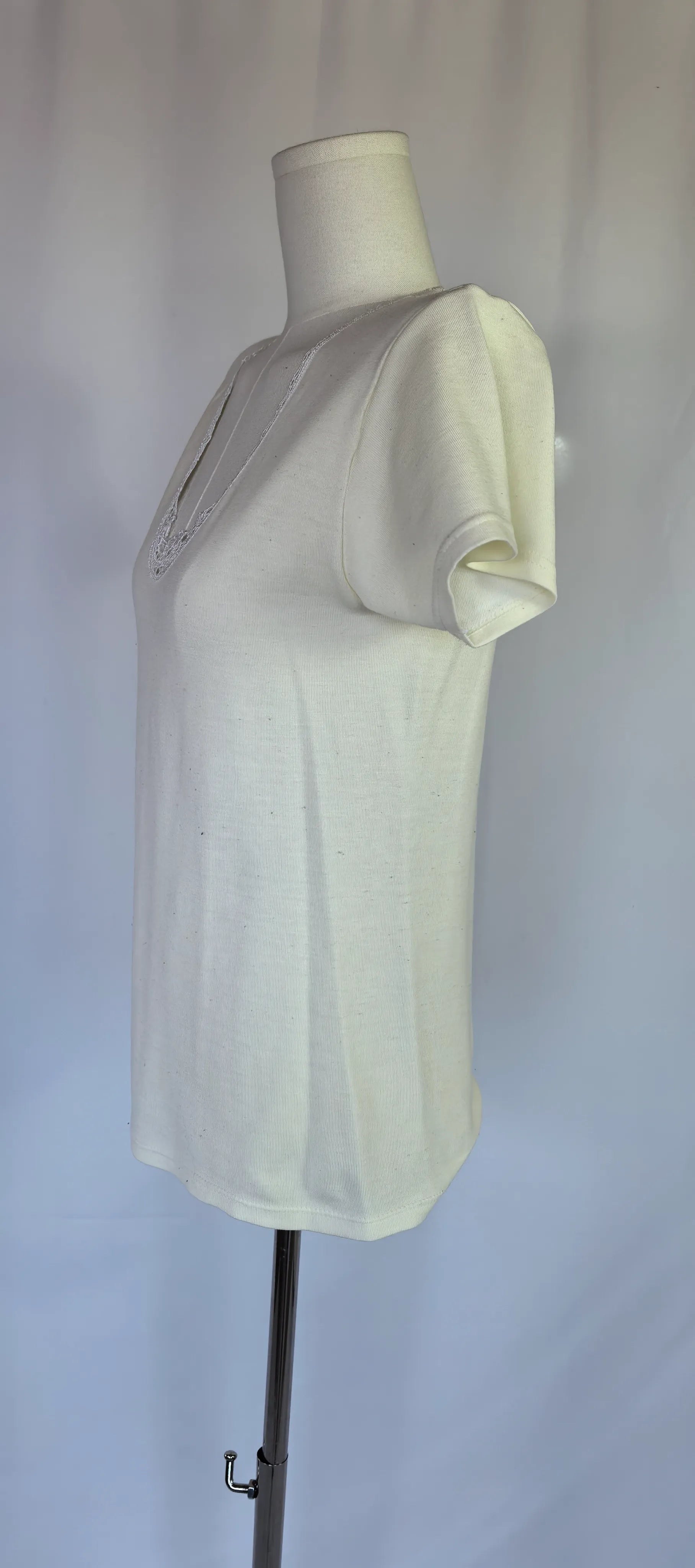 Tricou prim strat din lana si bumbac