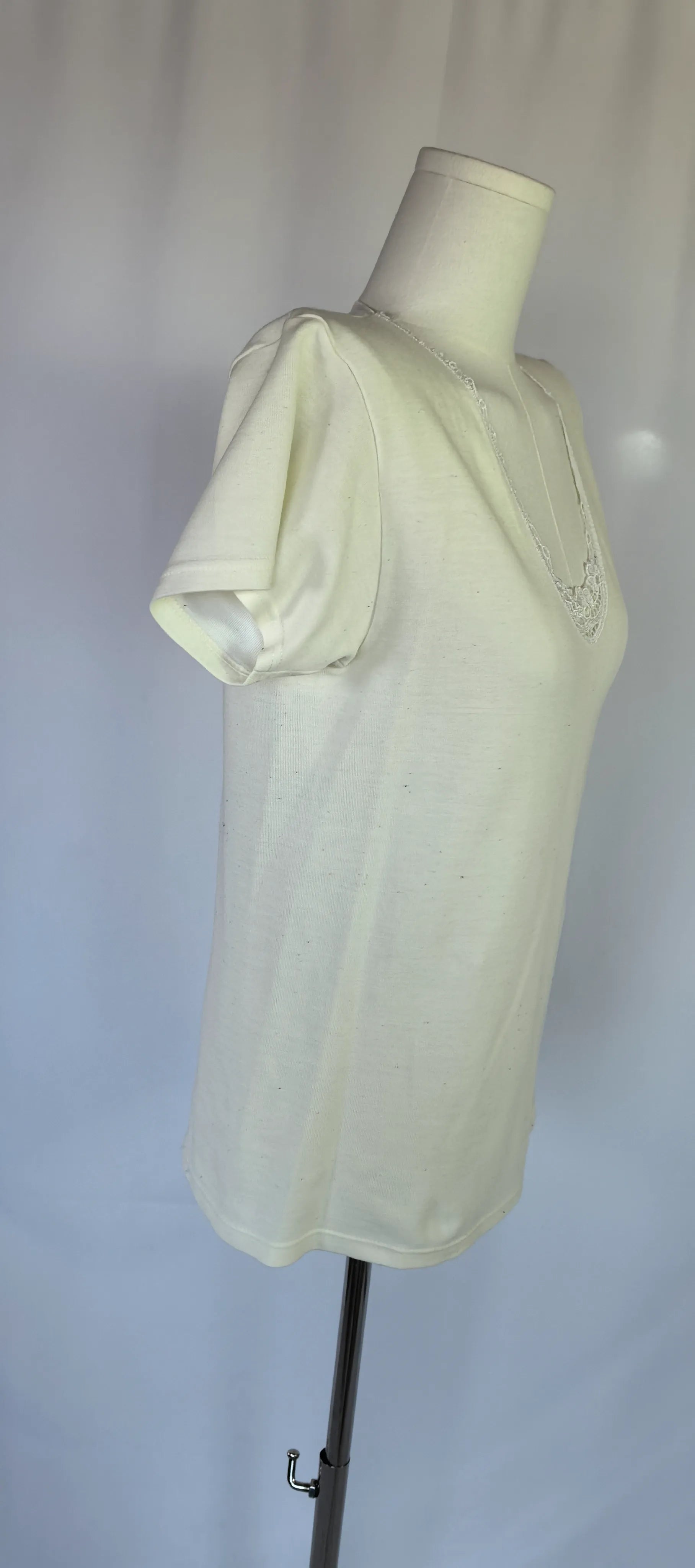 Tricou prim strat din lana si bumbac