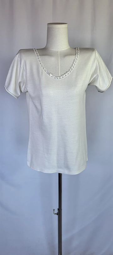 Tricou prim strat din lana si bumbac