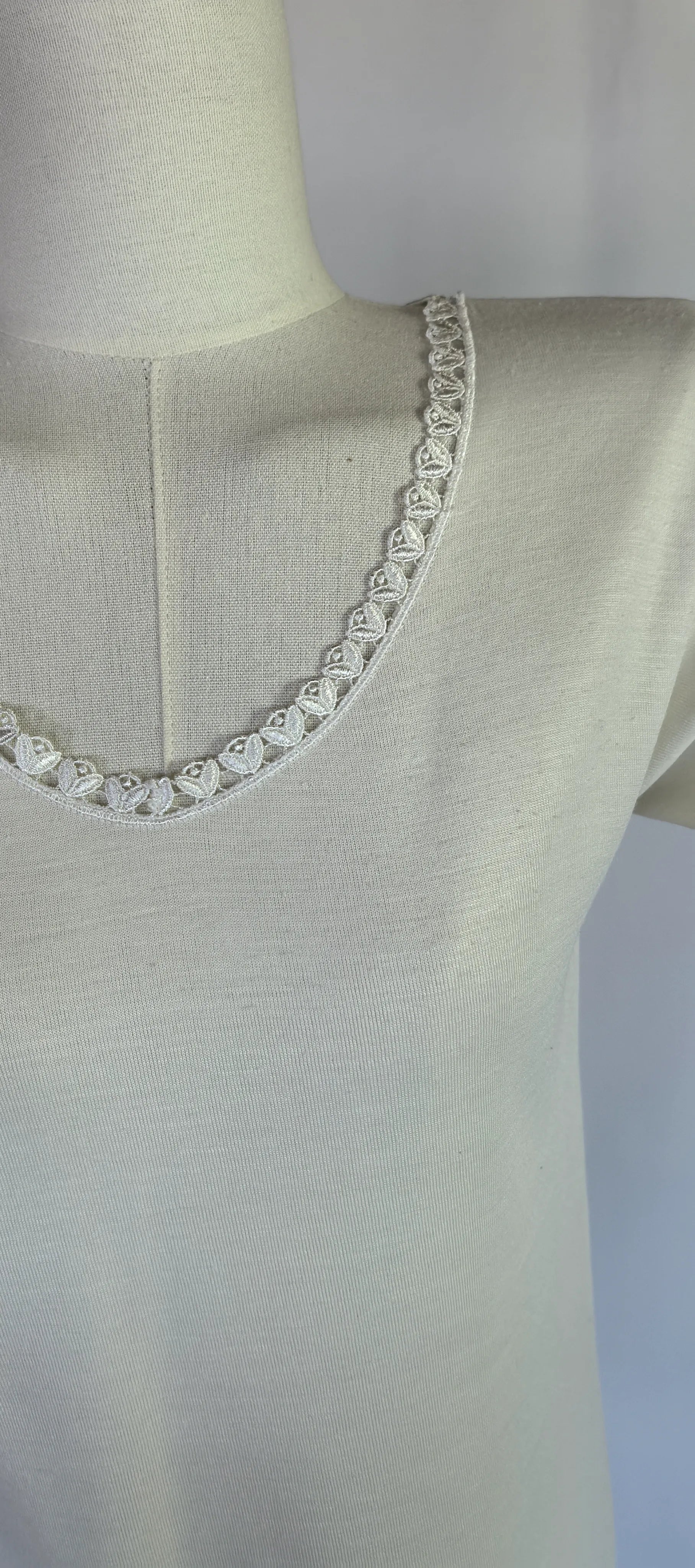 Tricou prim strat din lana si bumbac