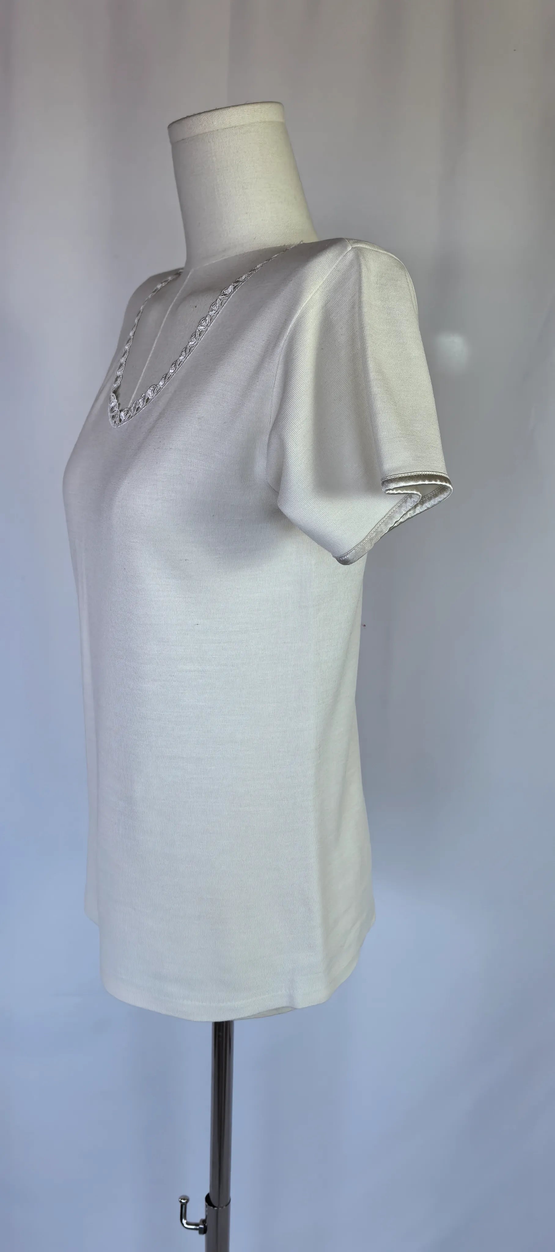 Tricou prim strat din lana si bumbac