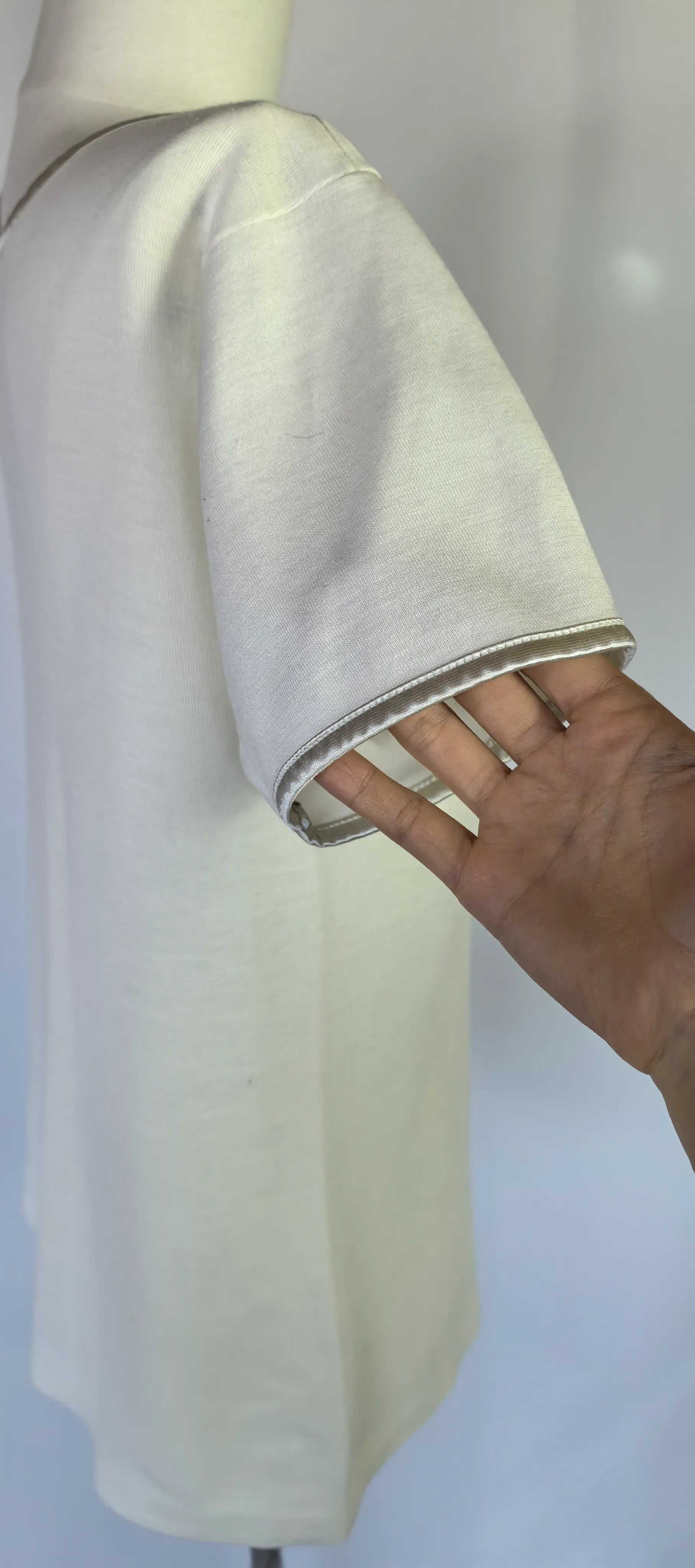 Tricou prim strat din lana si bumbac