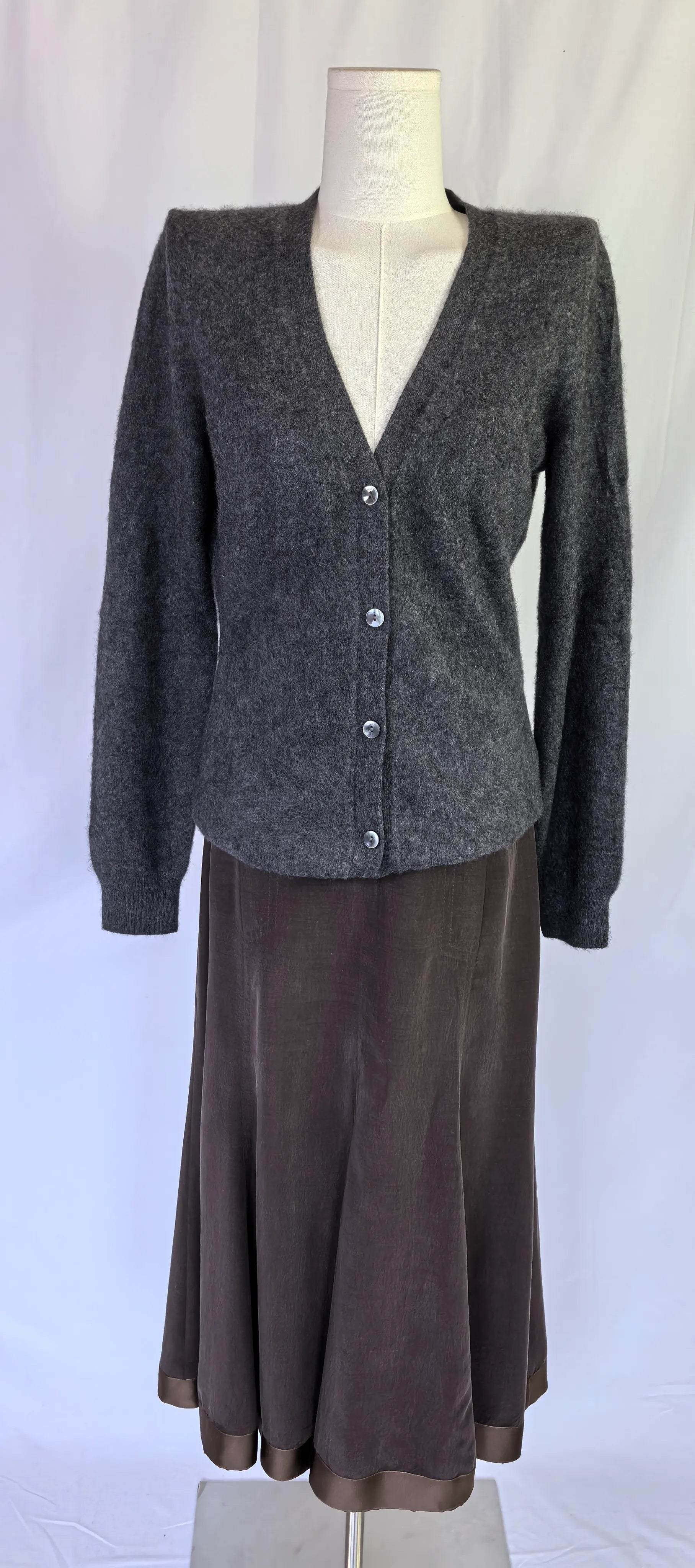 Pulover din casmir pufos -Uniqlo