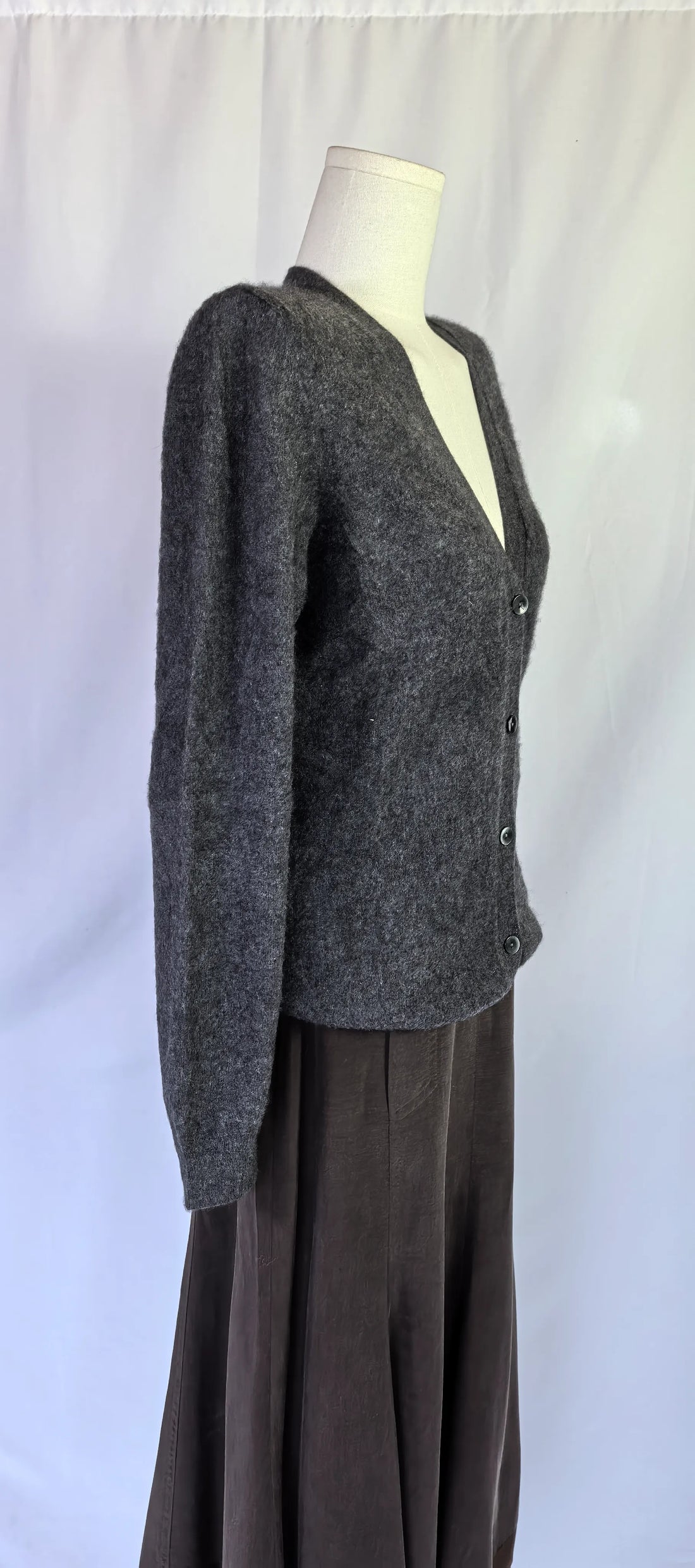 Pulover din casmir pufos -Uniqlo