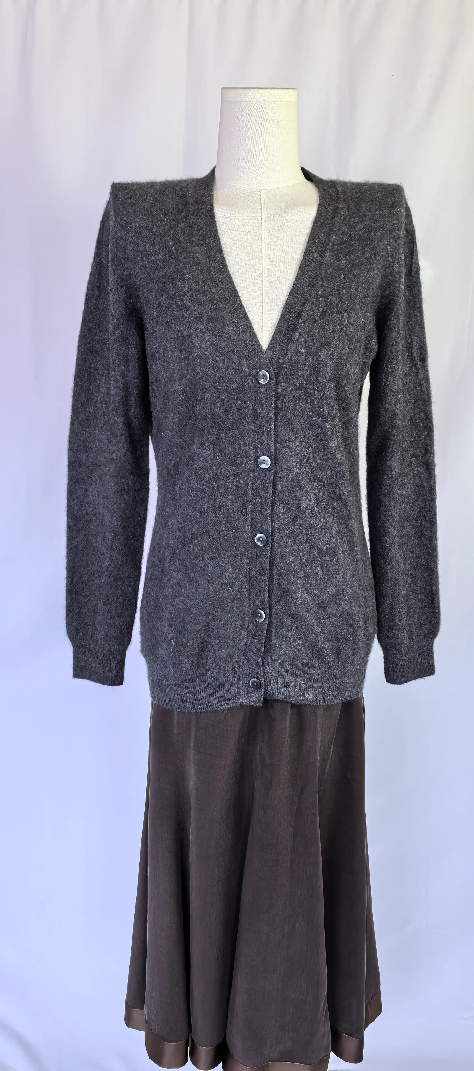 Pulover din casmir pufos -Uniqlo