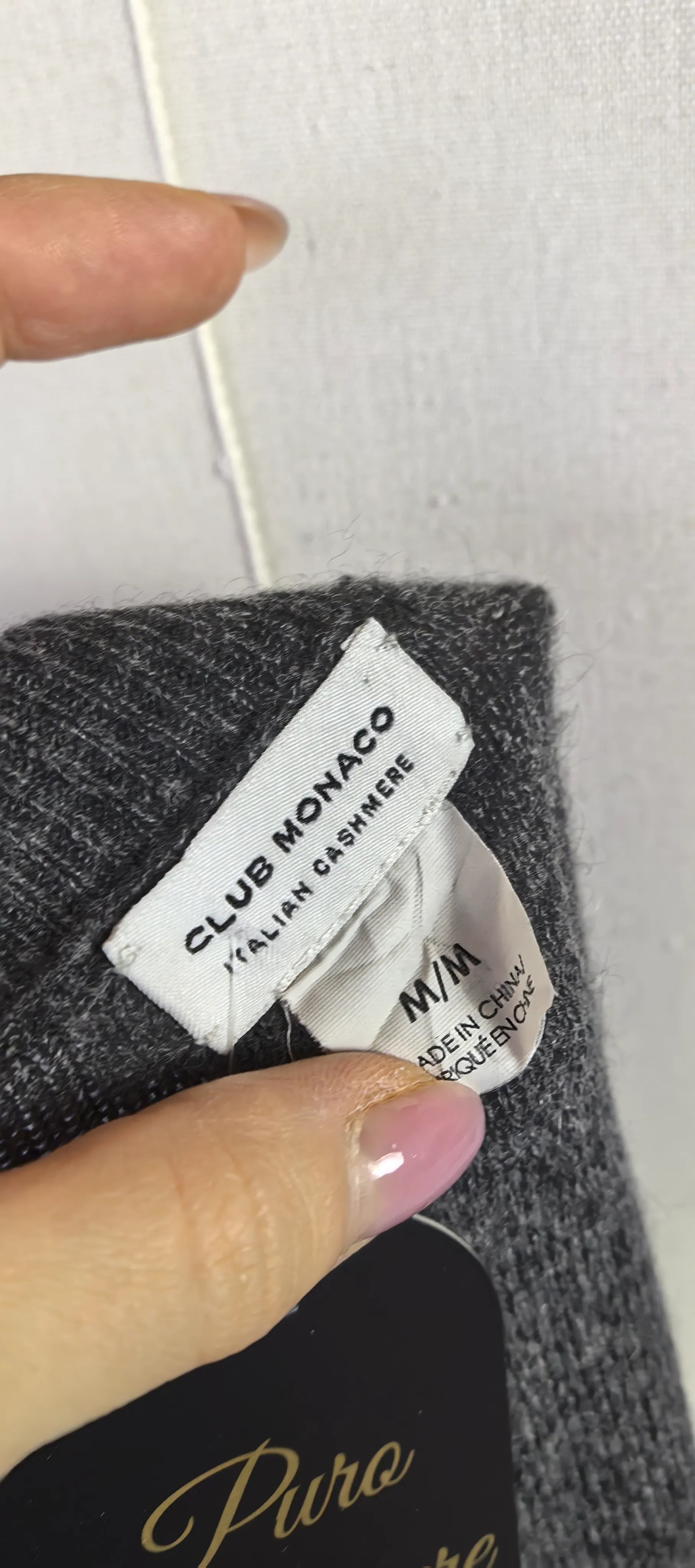 Pulover lung din casmir - Club Monaco